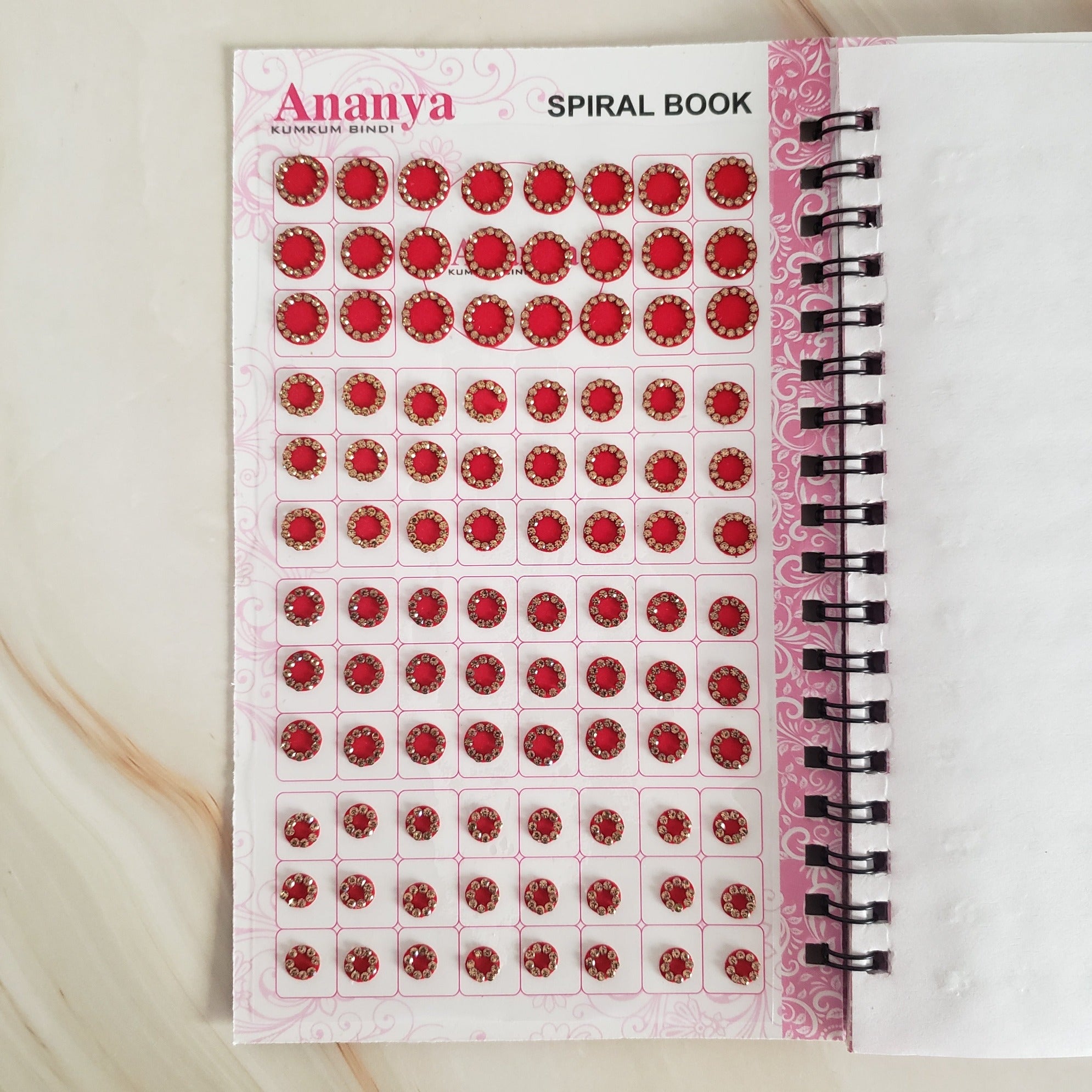 Round Rhinestone Bindi Books