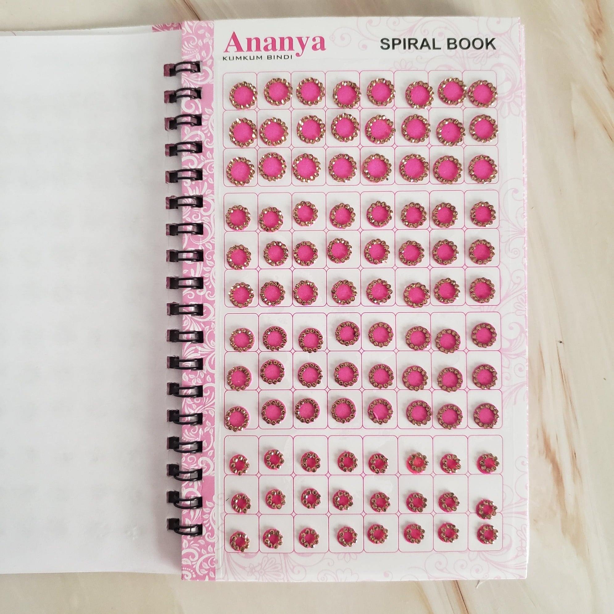 Round Rhinestone Bindi Books