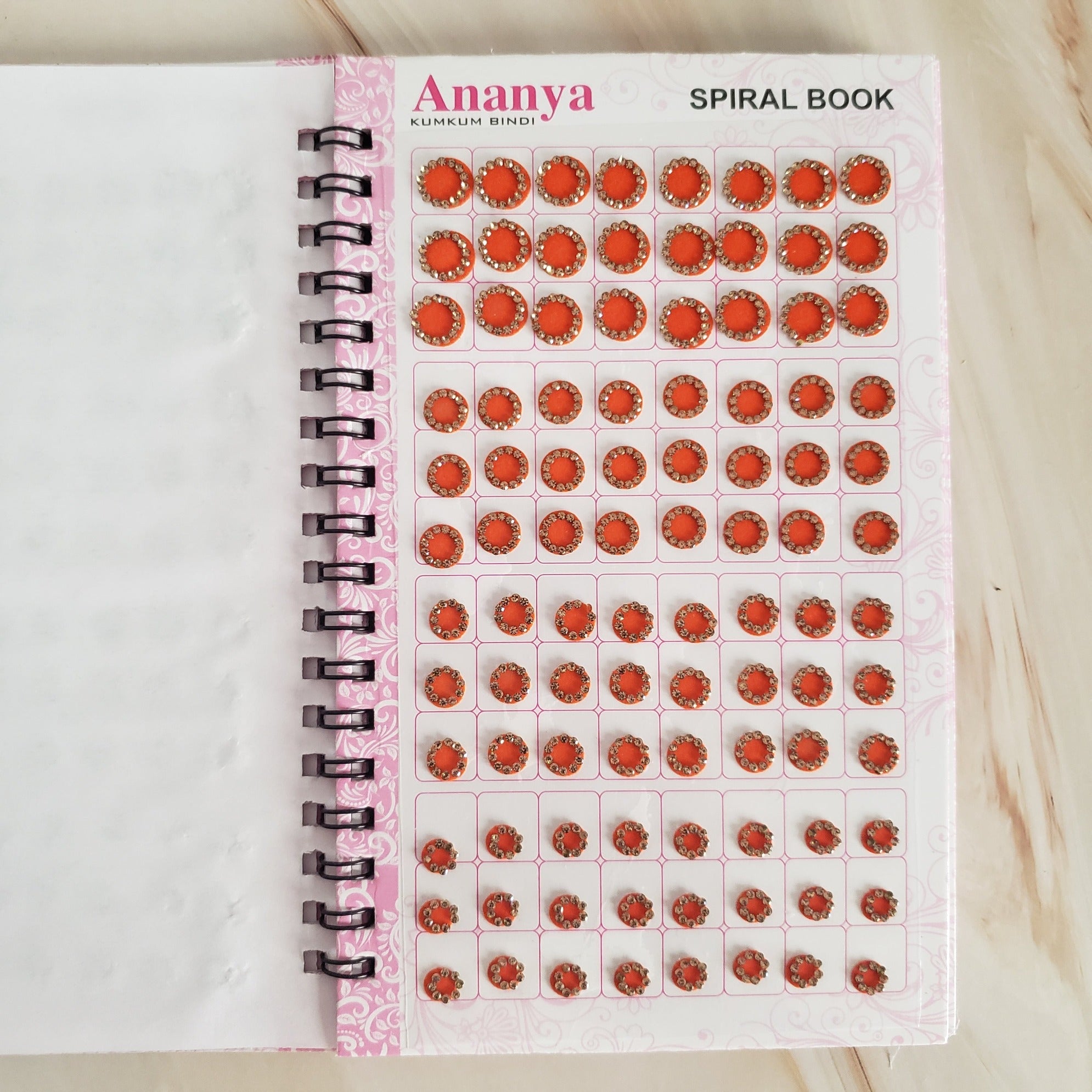 Round Rhinestone Bindi Books