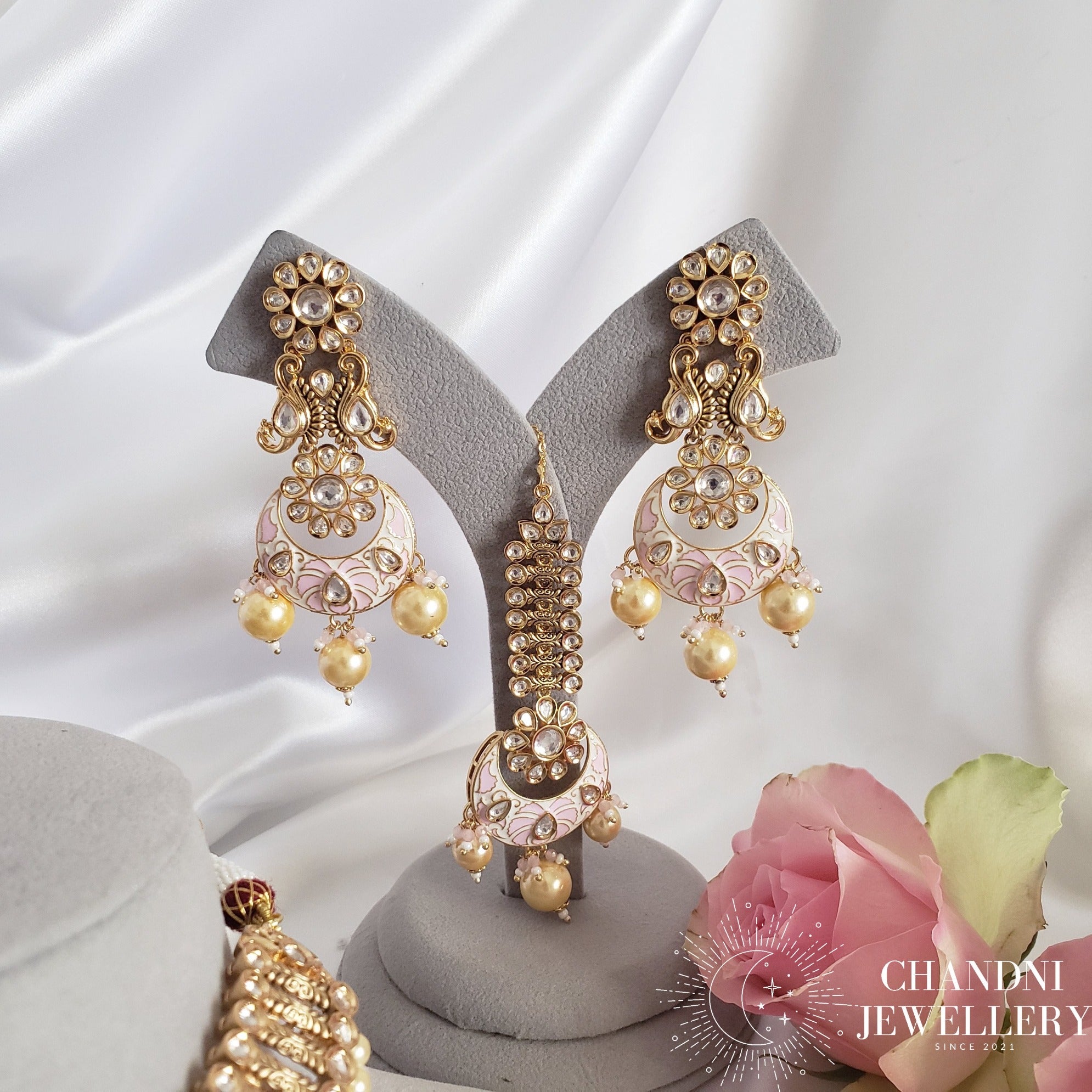 Anshika Necklace Set- Luxury Set