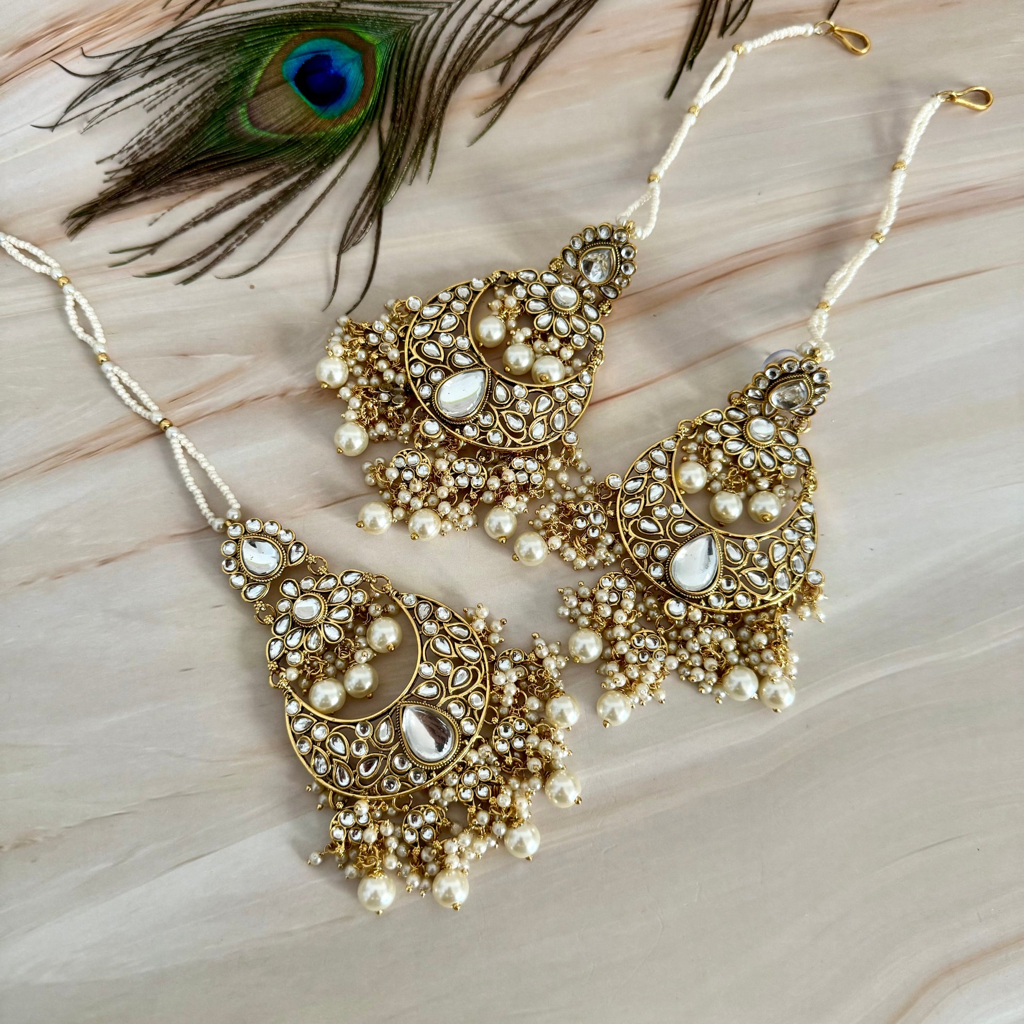 Zeeba Tikka Set with Sahara