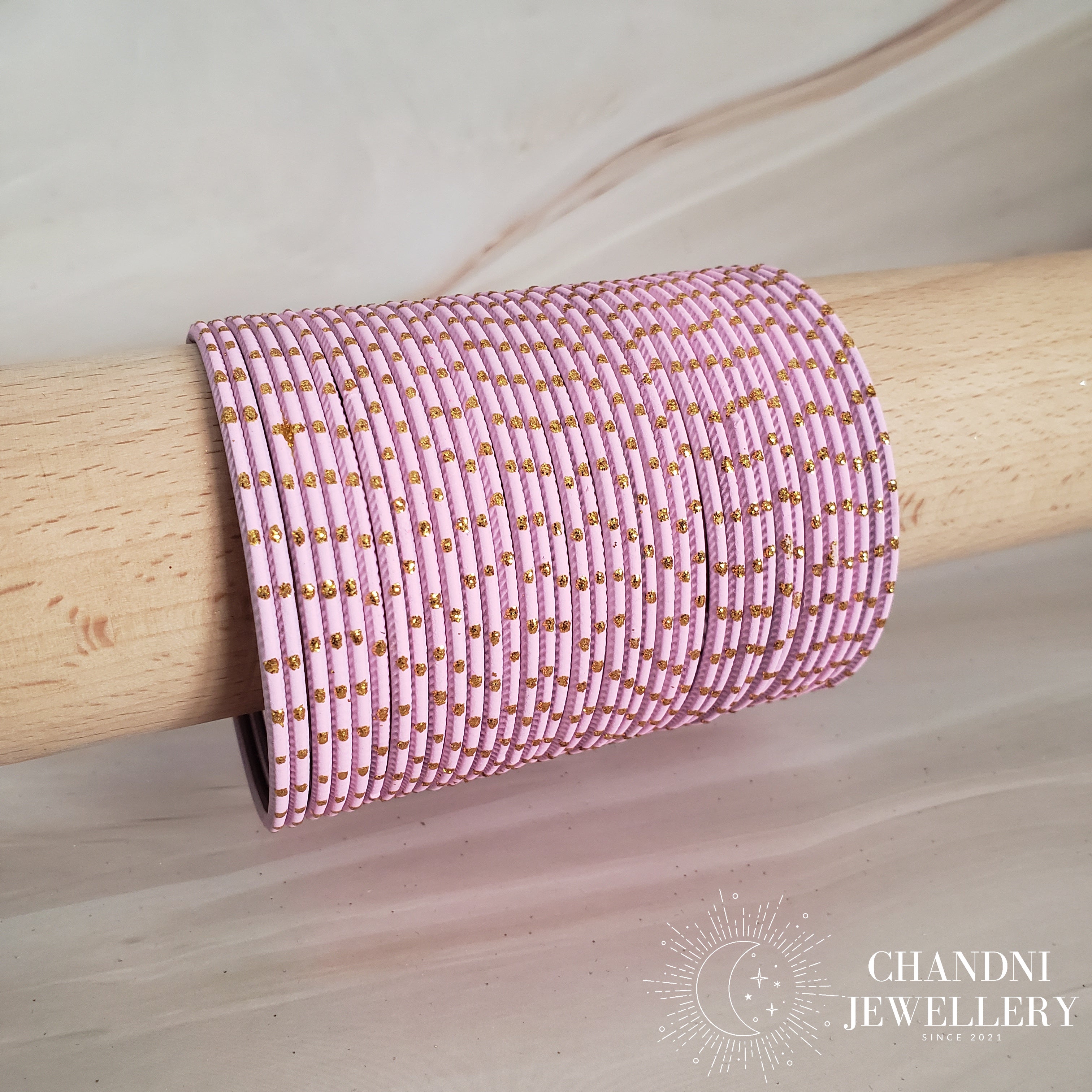 Plain Dotted Bangles
