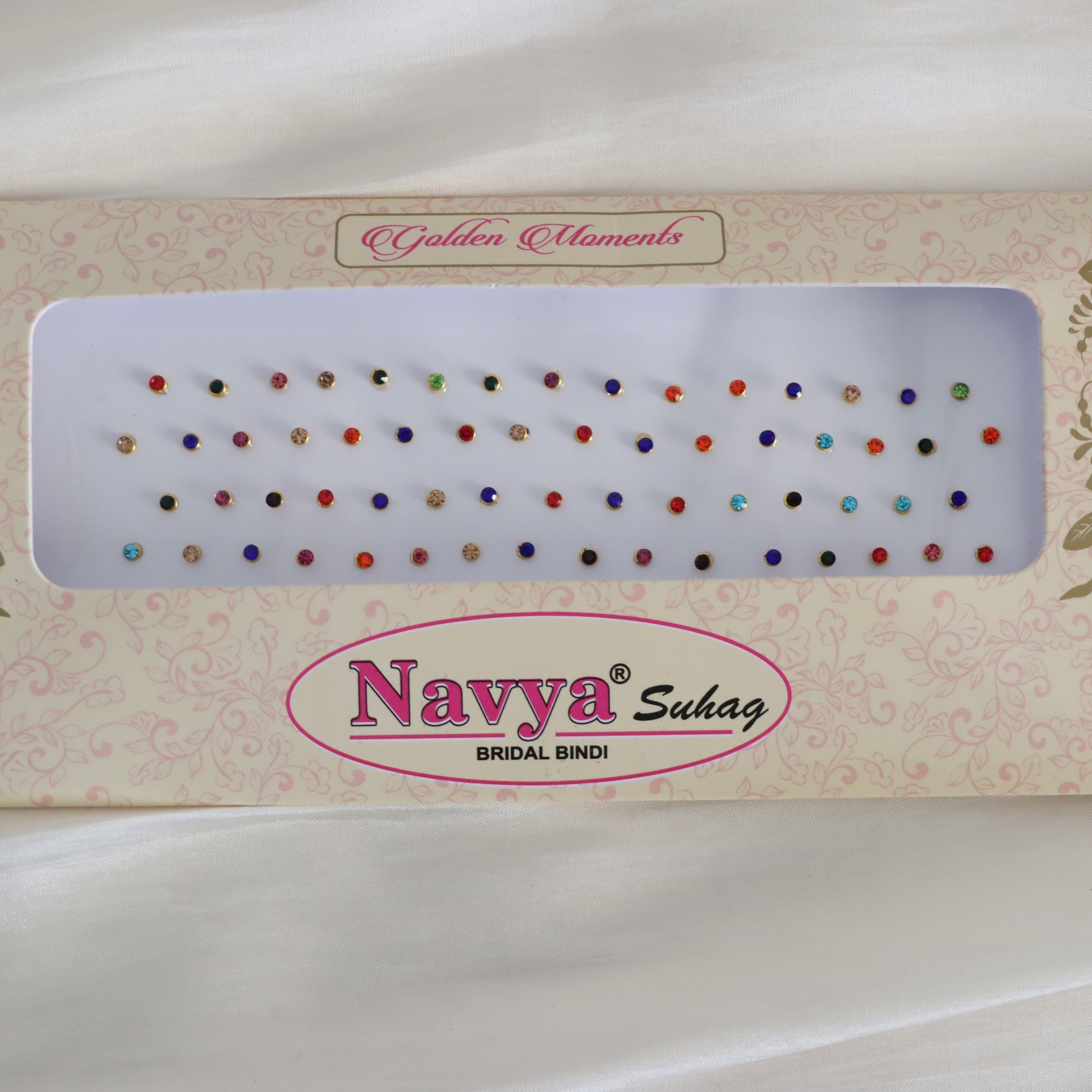 Colourful Rhinestone Bindi Leaflet