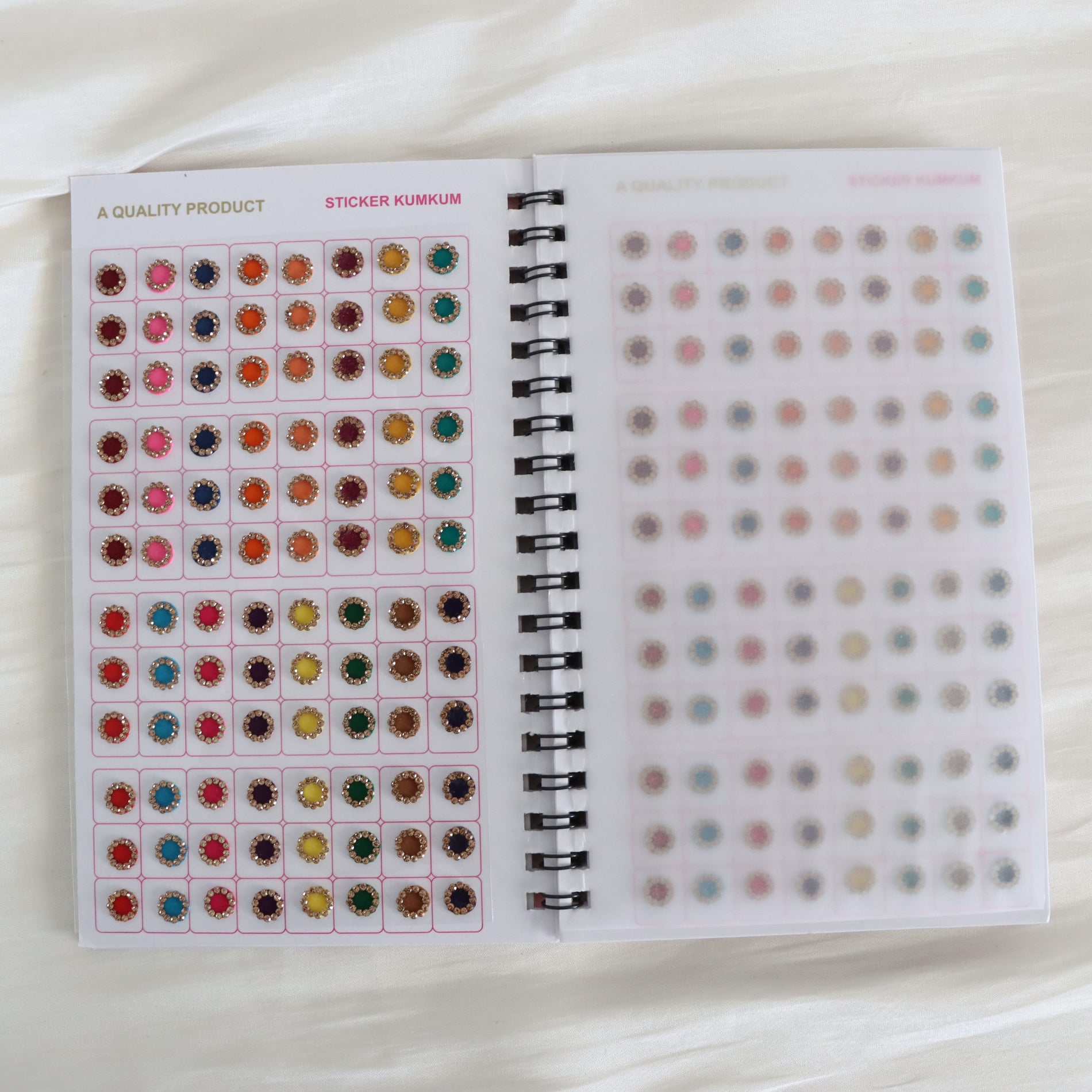Round Rhinestone Bindi Book 2