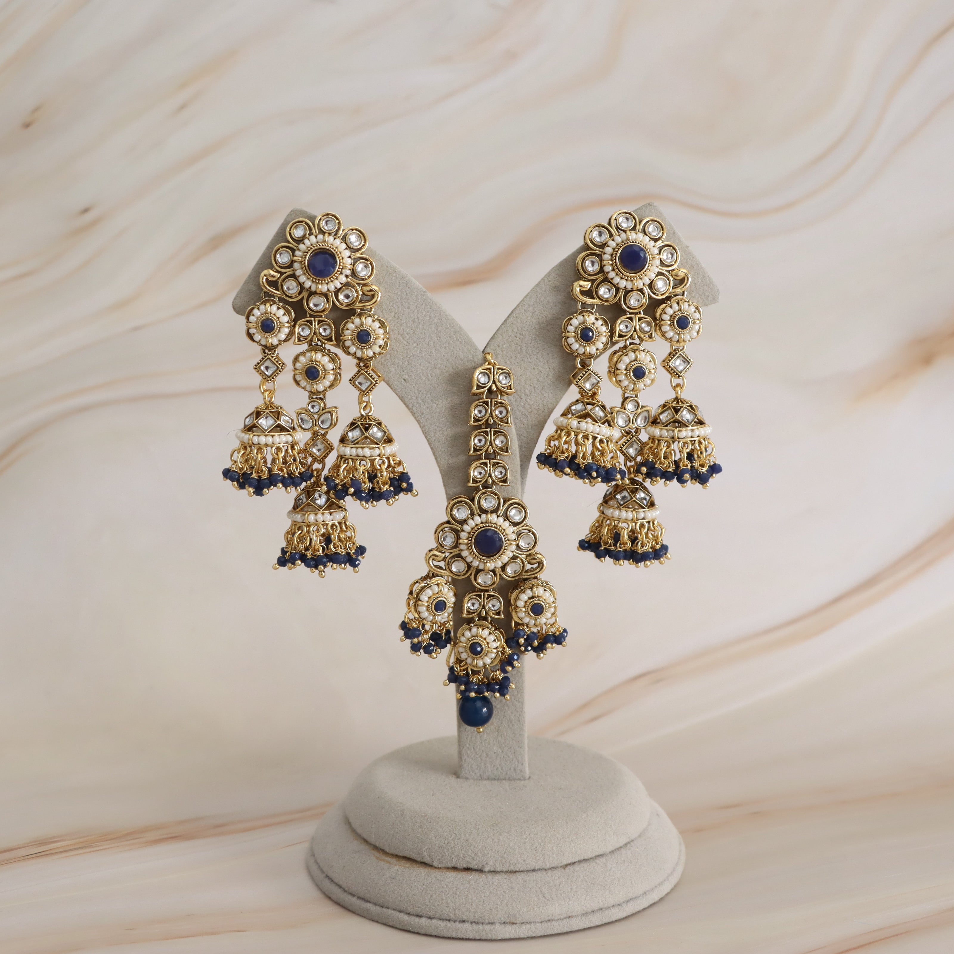 Malti Earring and Tikka Set