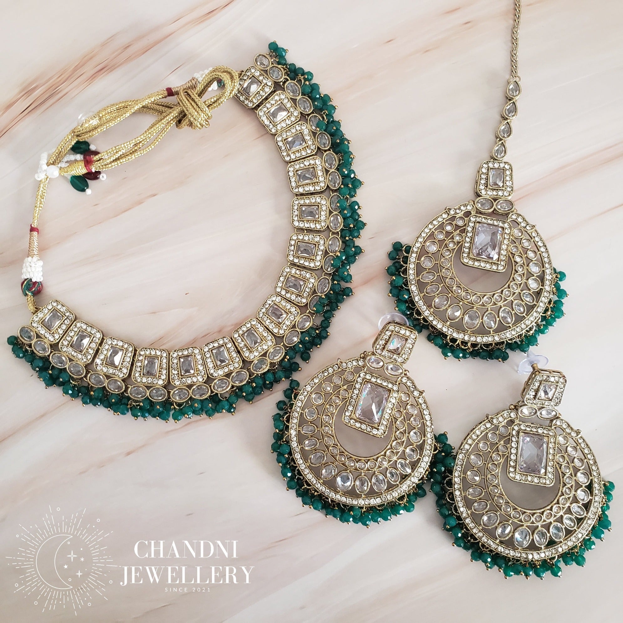 Nilam Necklace Set