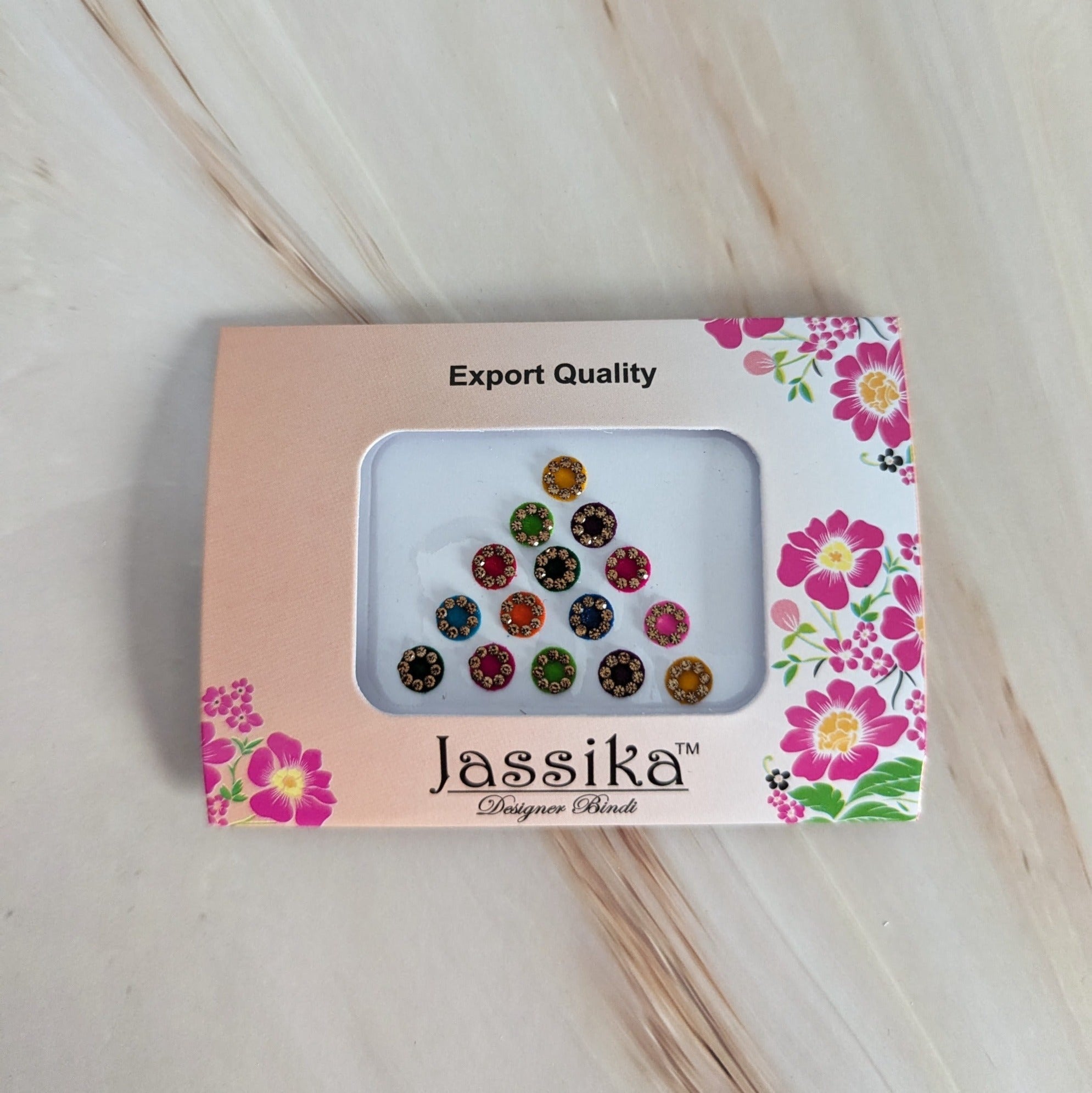 Round Rhinestone Bindi