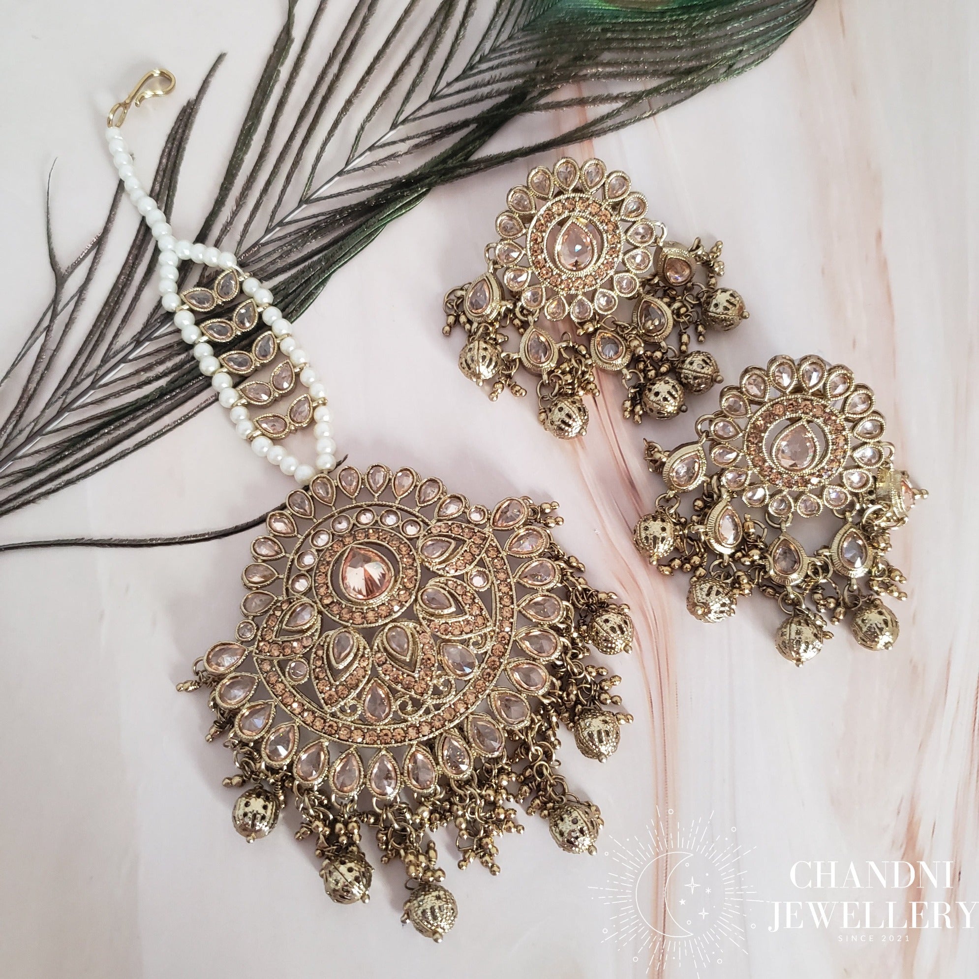 Phutika Earring and Tikka