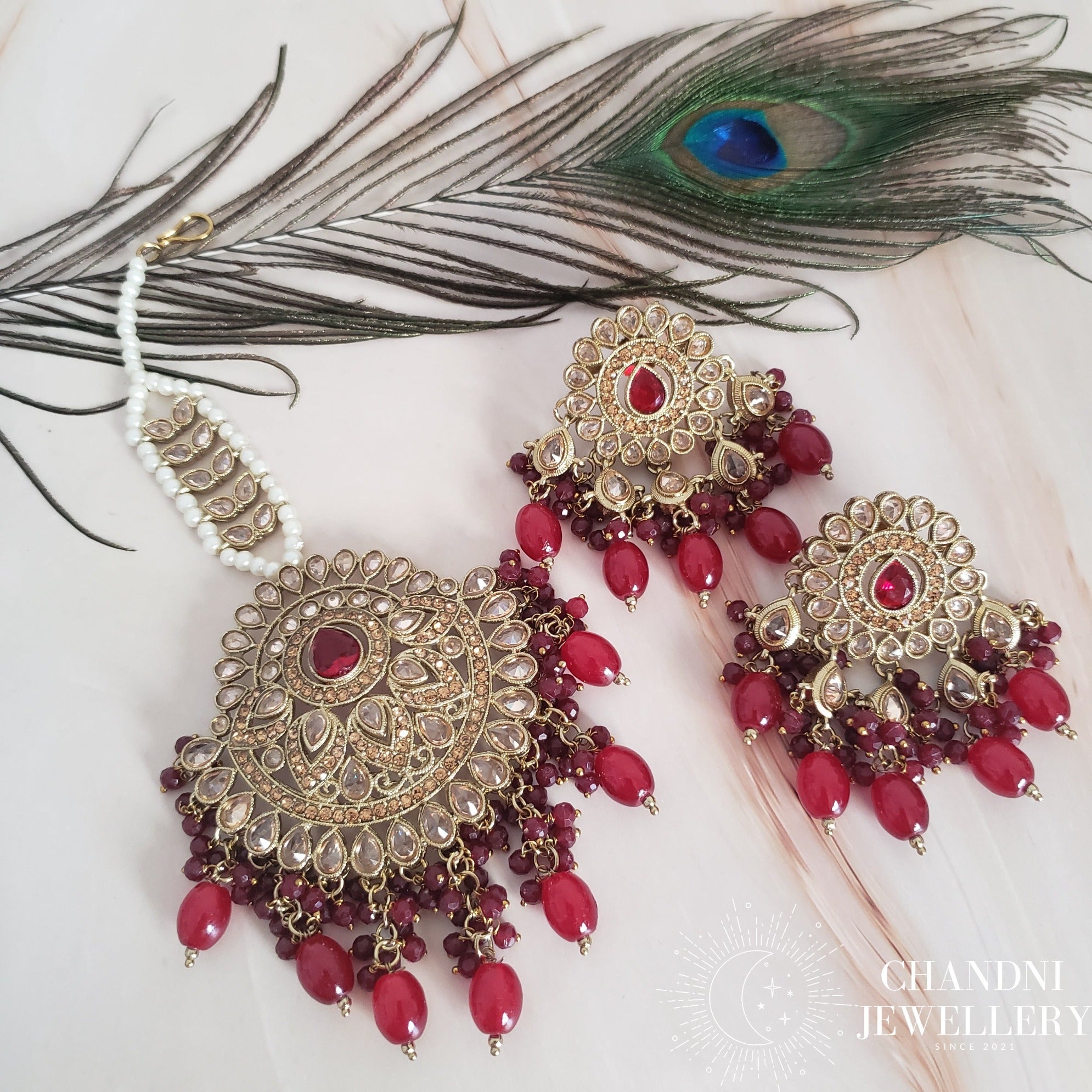 Phutika Earring and Tikka