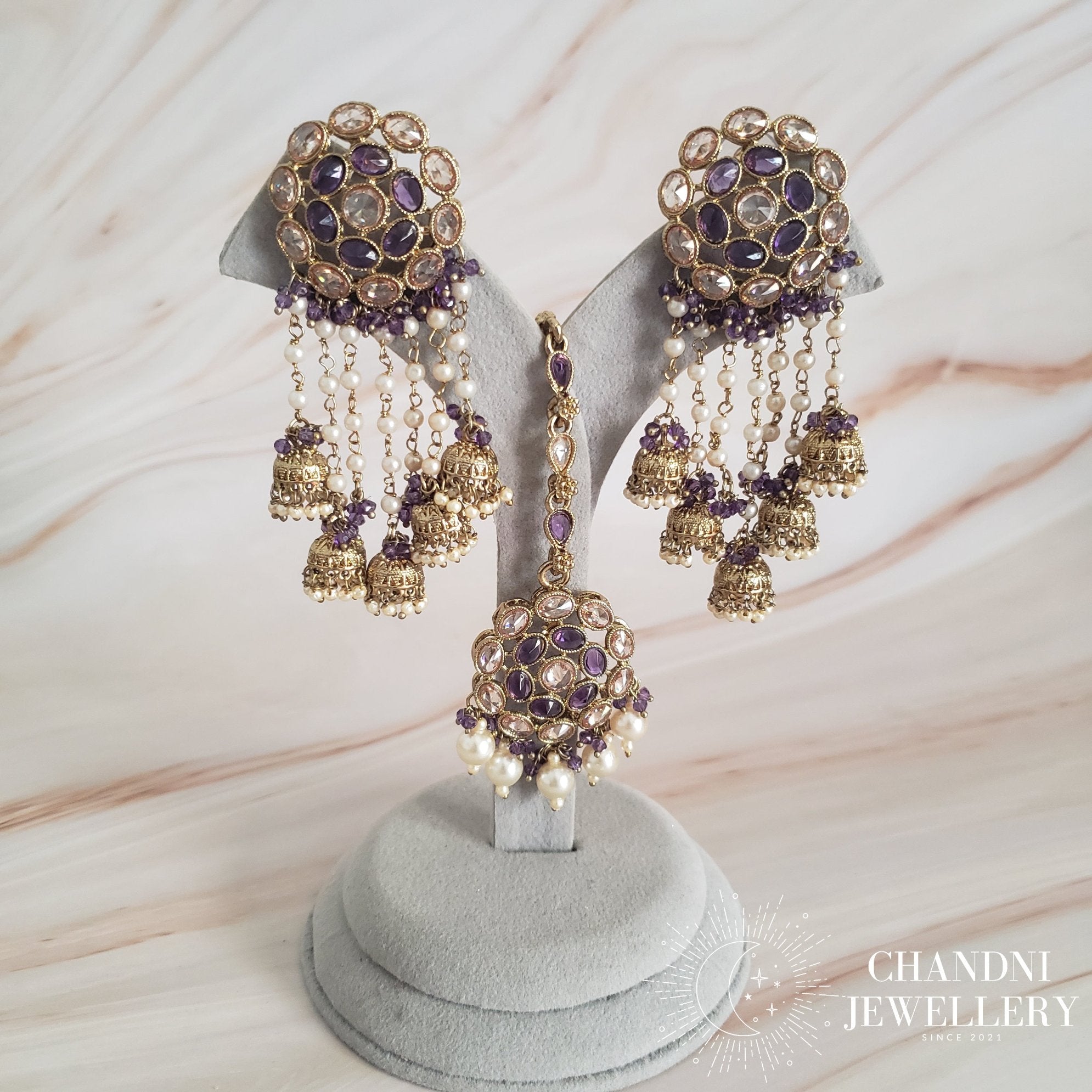 Rama Earring with Tikka