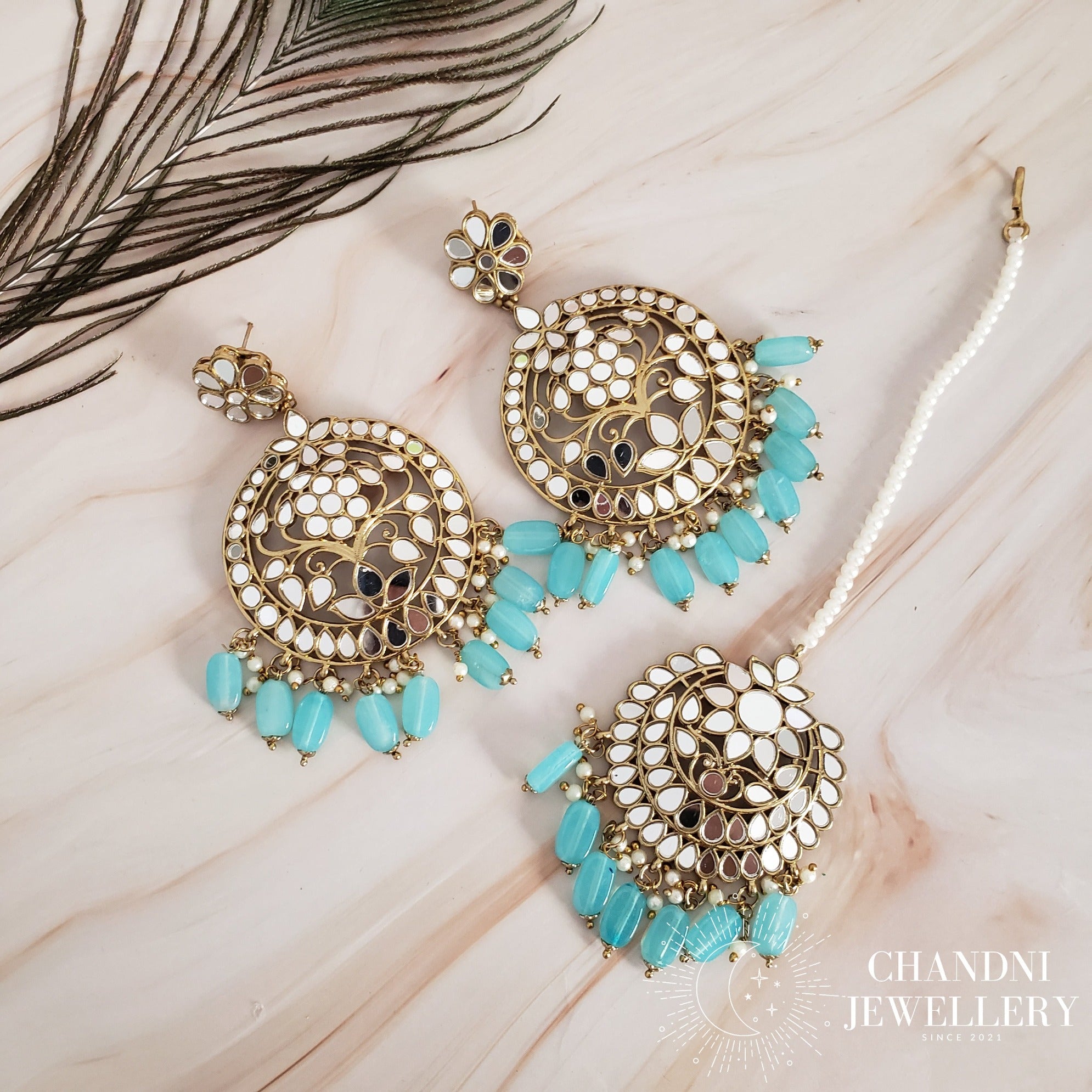 Reesha Earring and Tikka