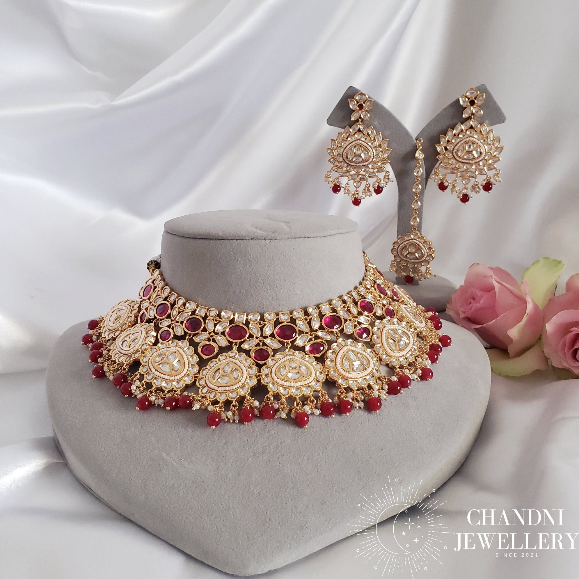 Roshini Necklace Set- Luxury Set