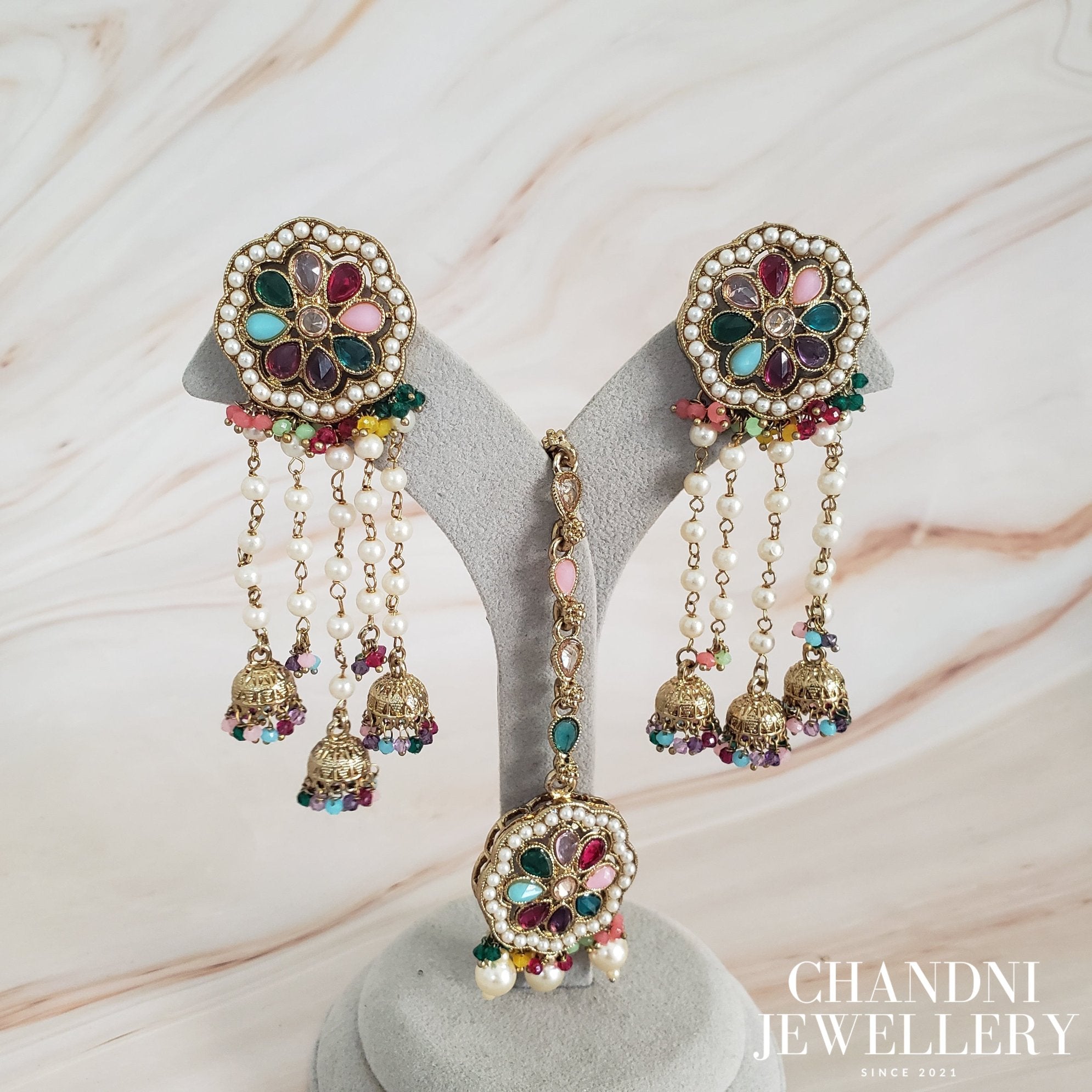 Anokhi Earring with Tikka