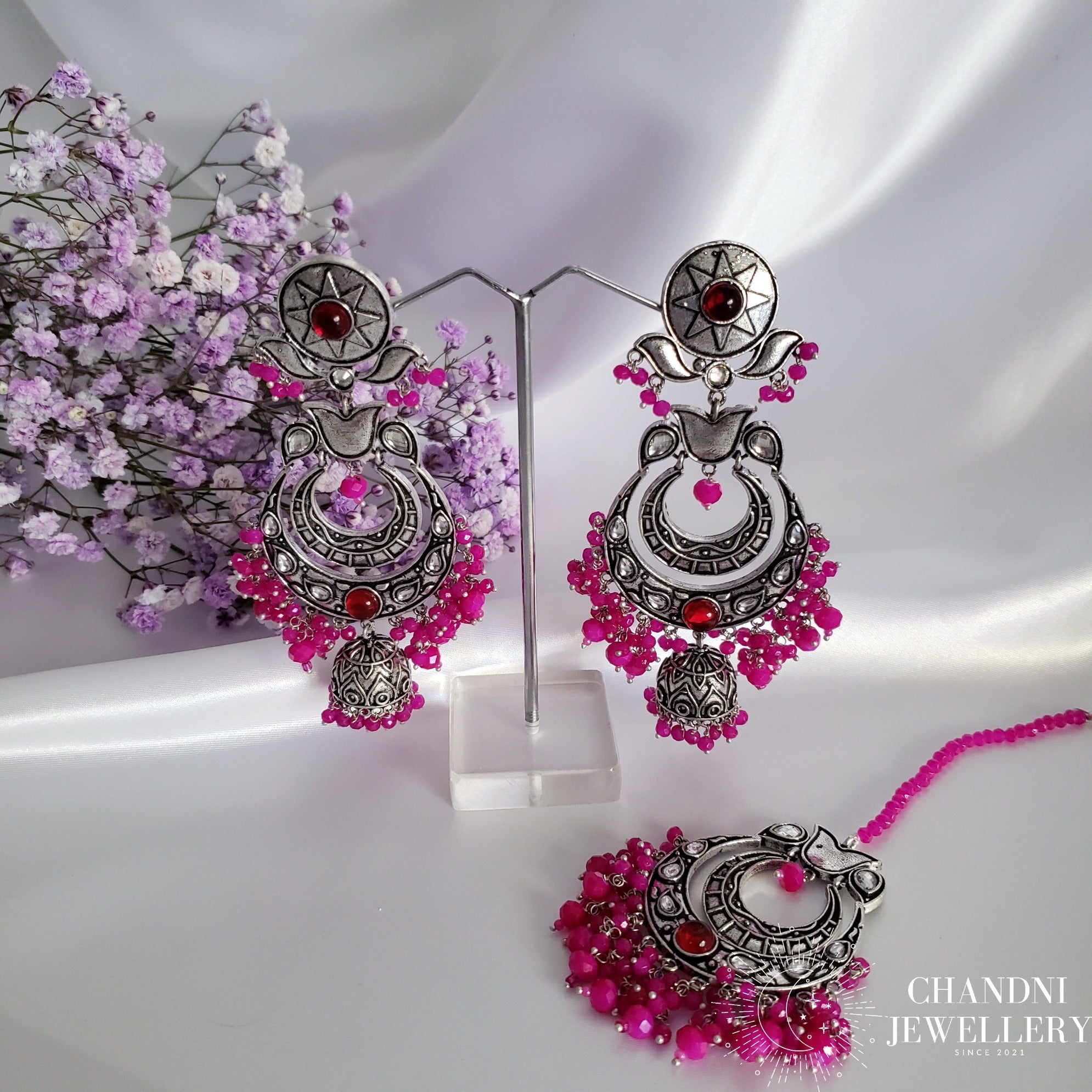 Anila Earring and Tikka Sets