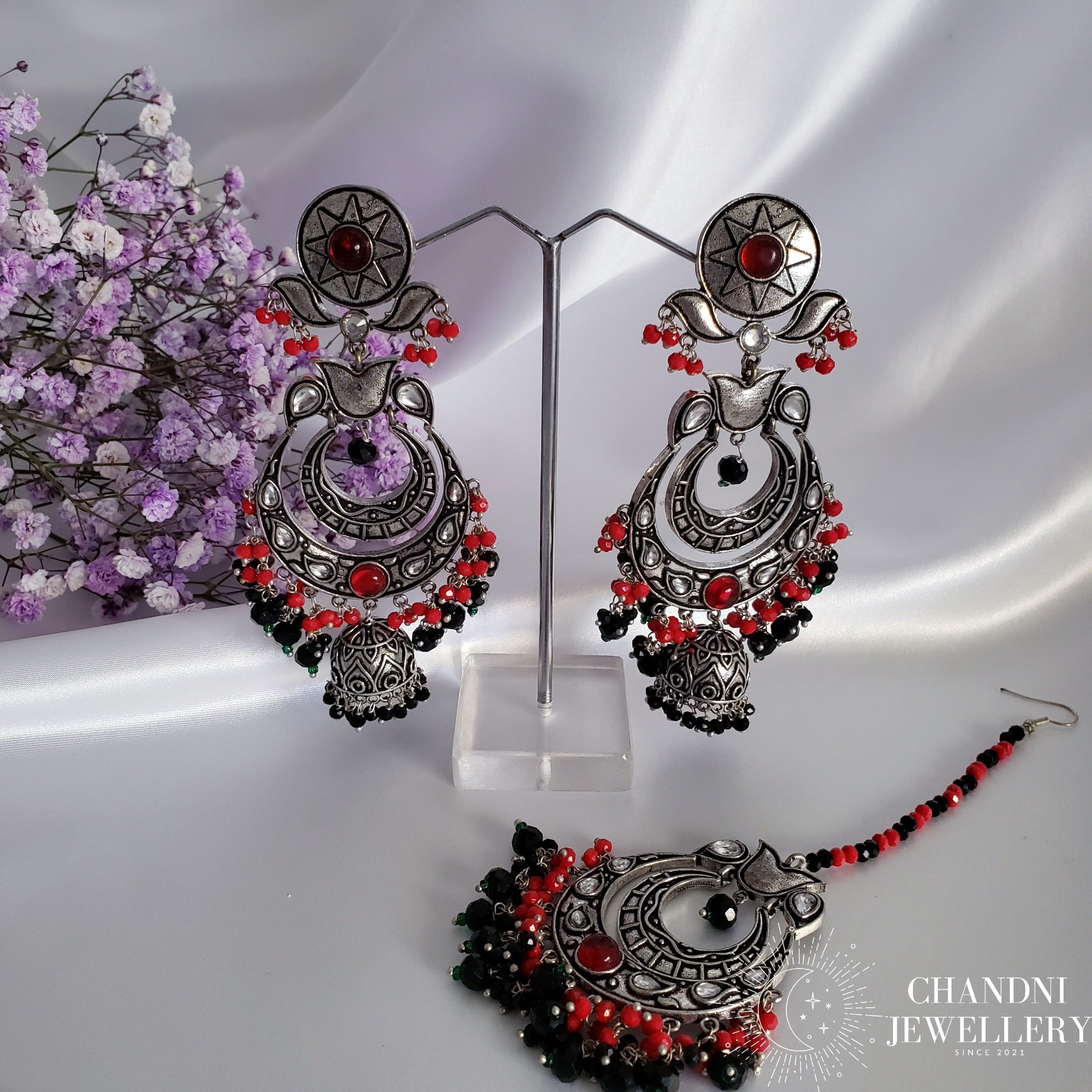 Anila Earring and Tikka Sets