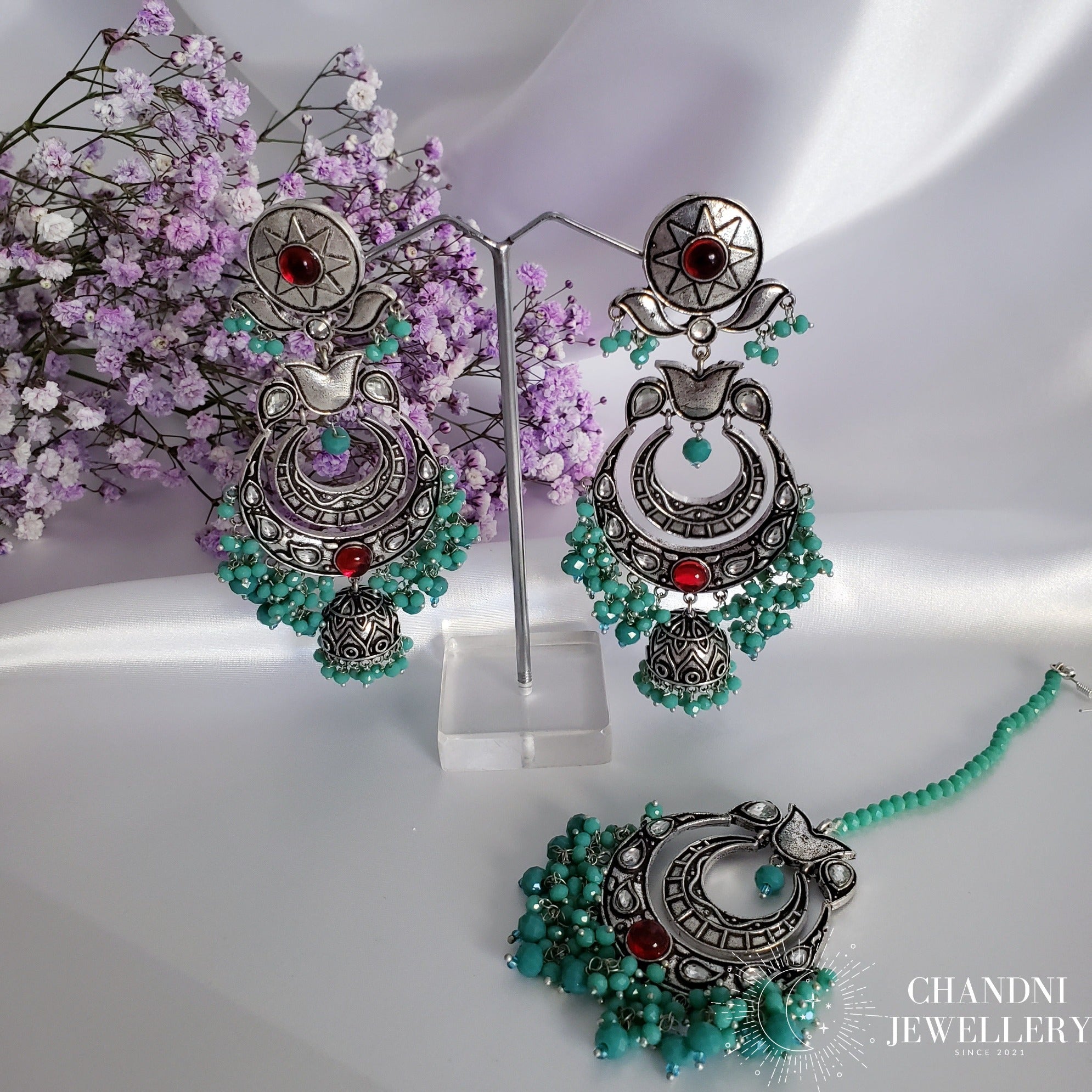 Anila Earring and Tikka Sets