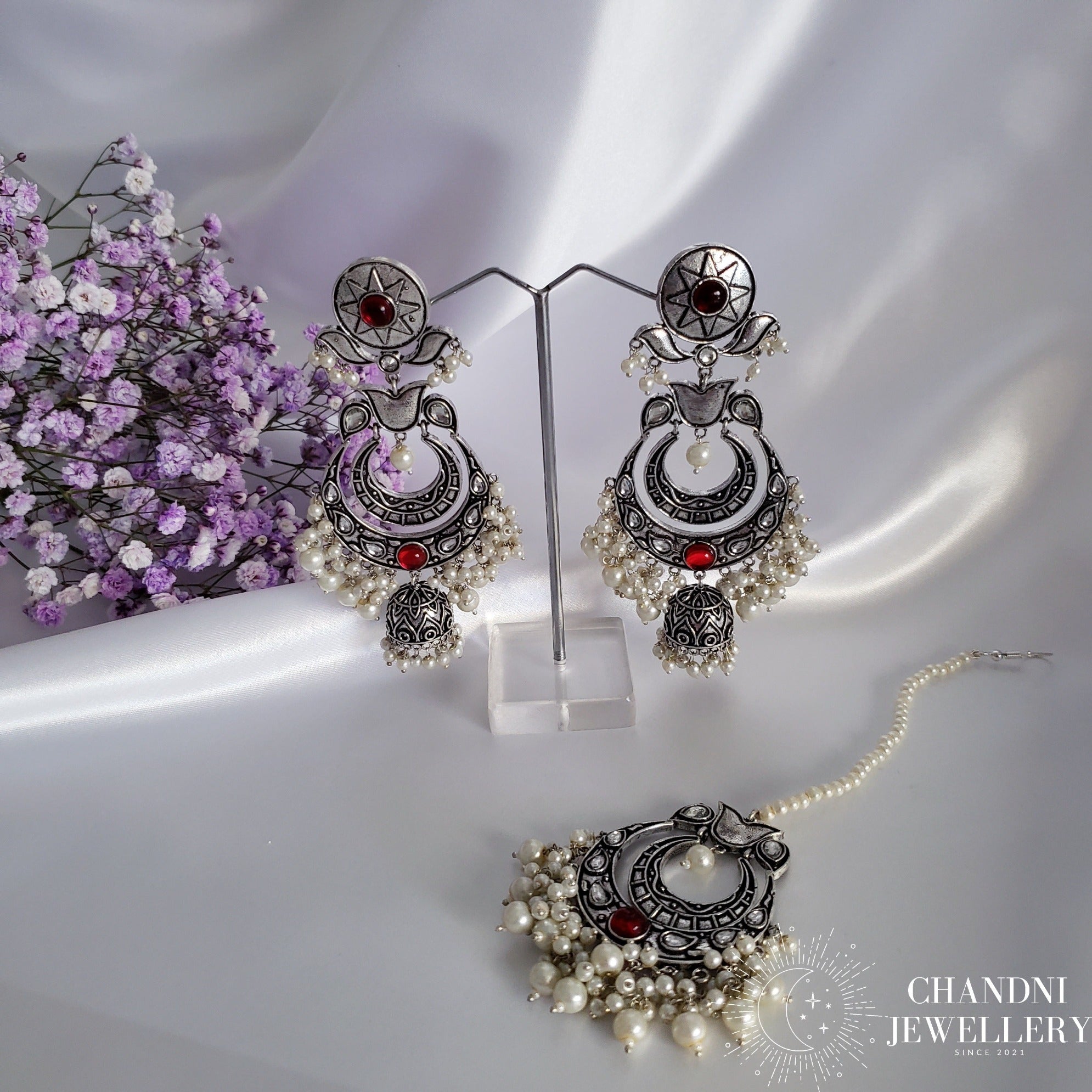 Anila Earring and Tikka Sets