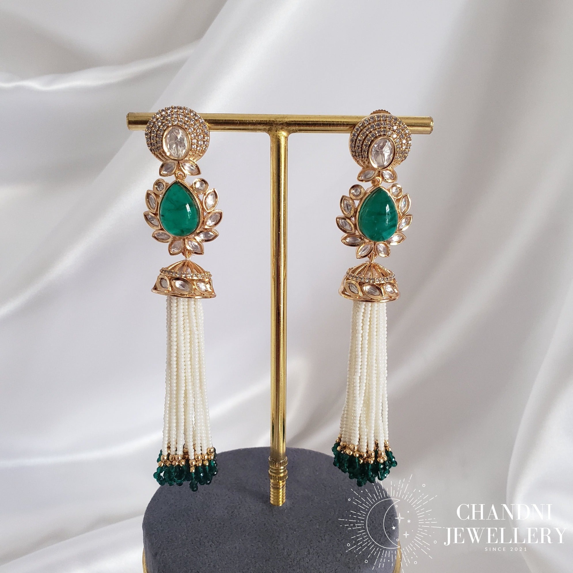 Jaina Earrings - Luxury Range