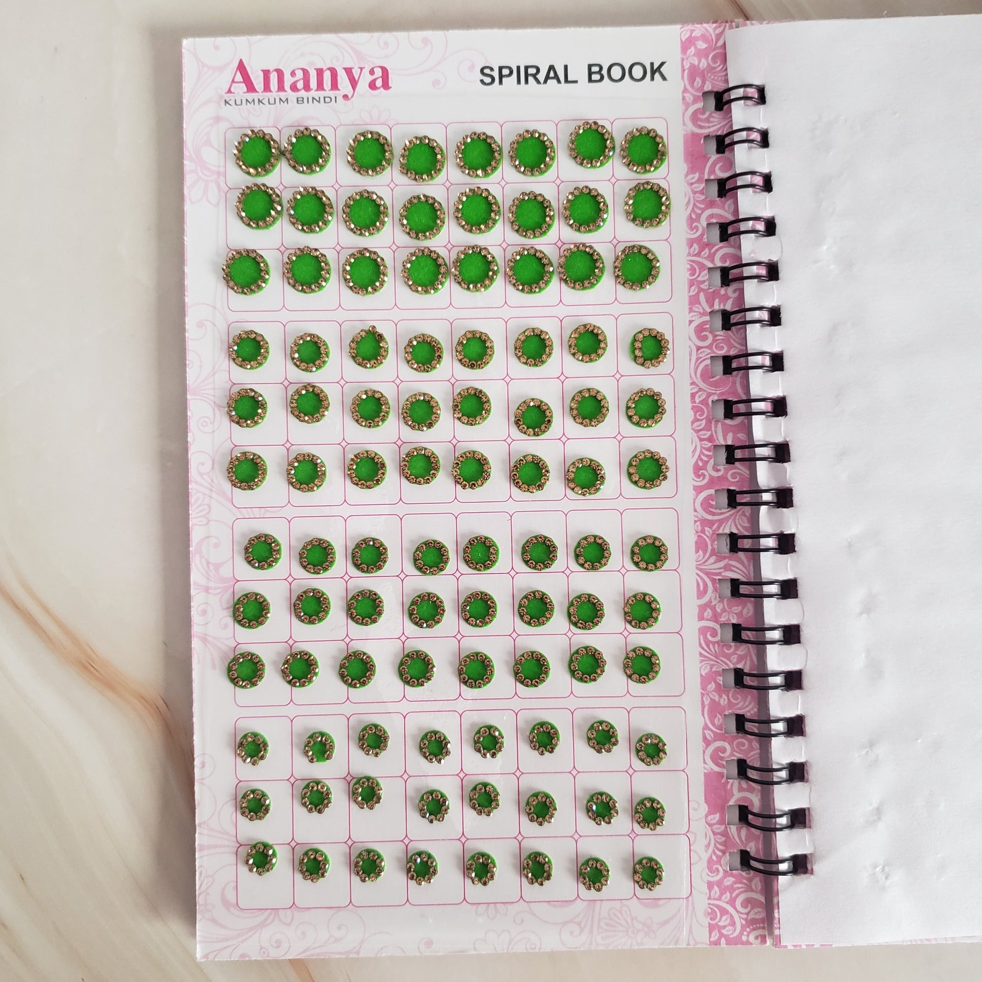 Round Rhinestone Bindi Books