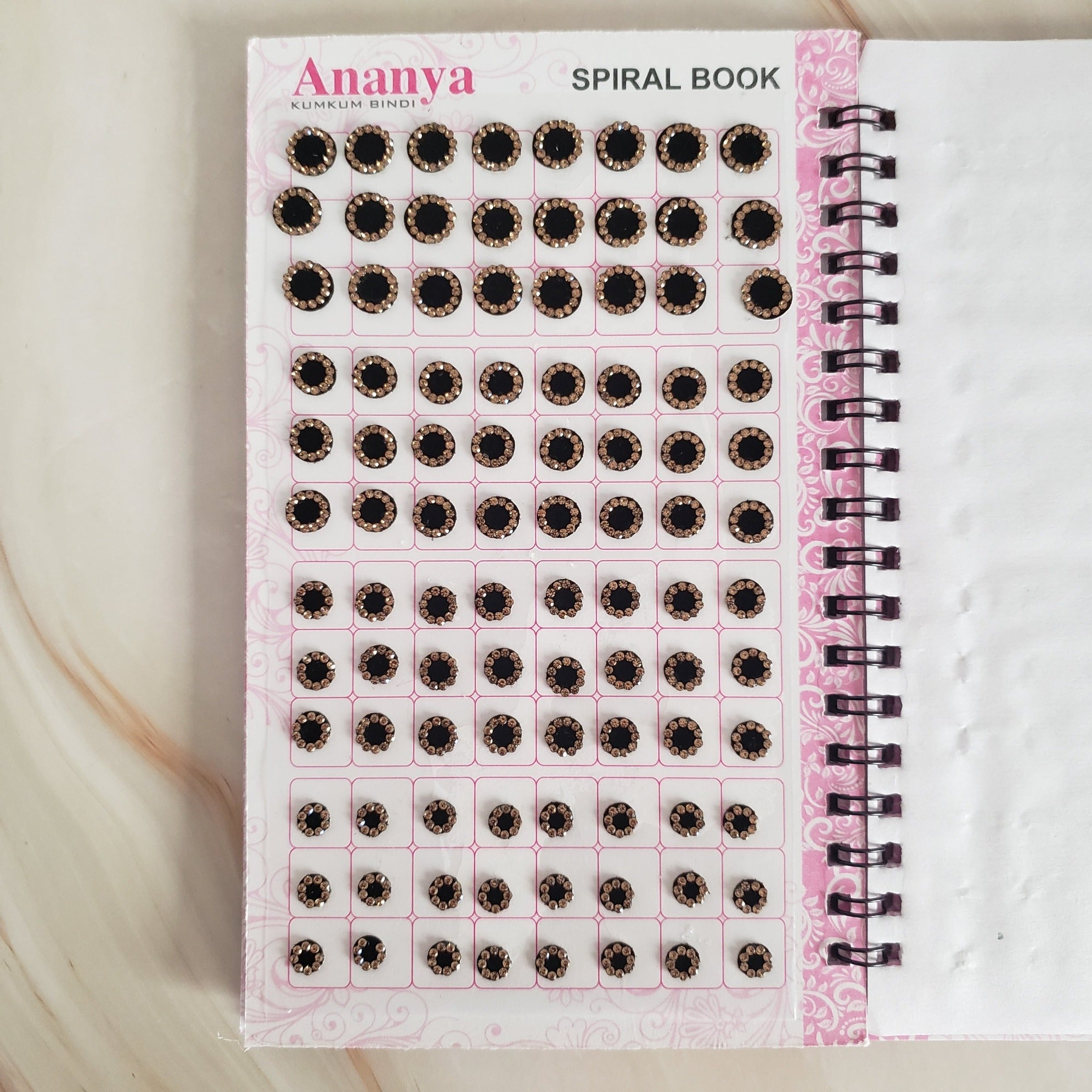 Round Rhinestone Bindi Books