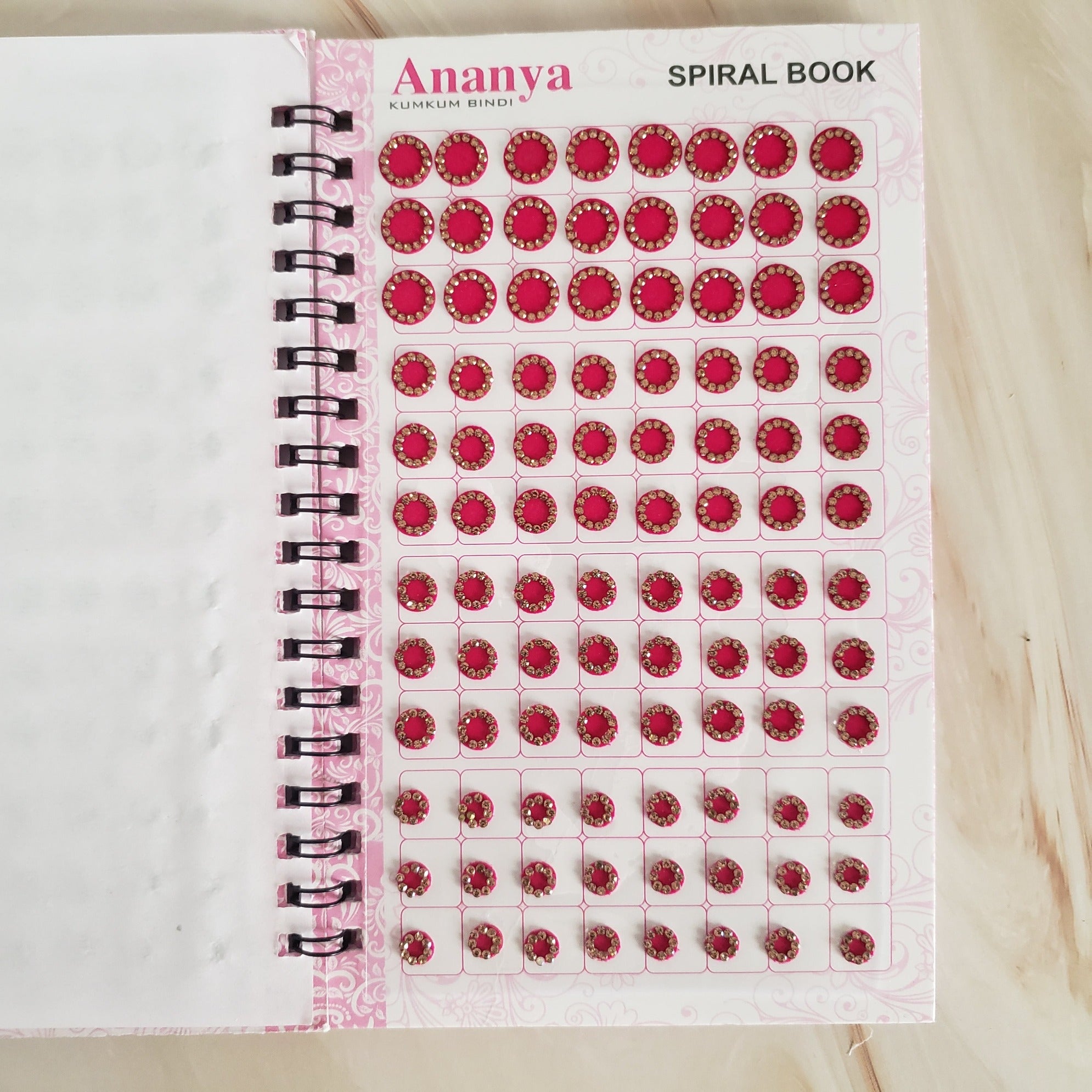 Round Rhinestone Bindi Books