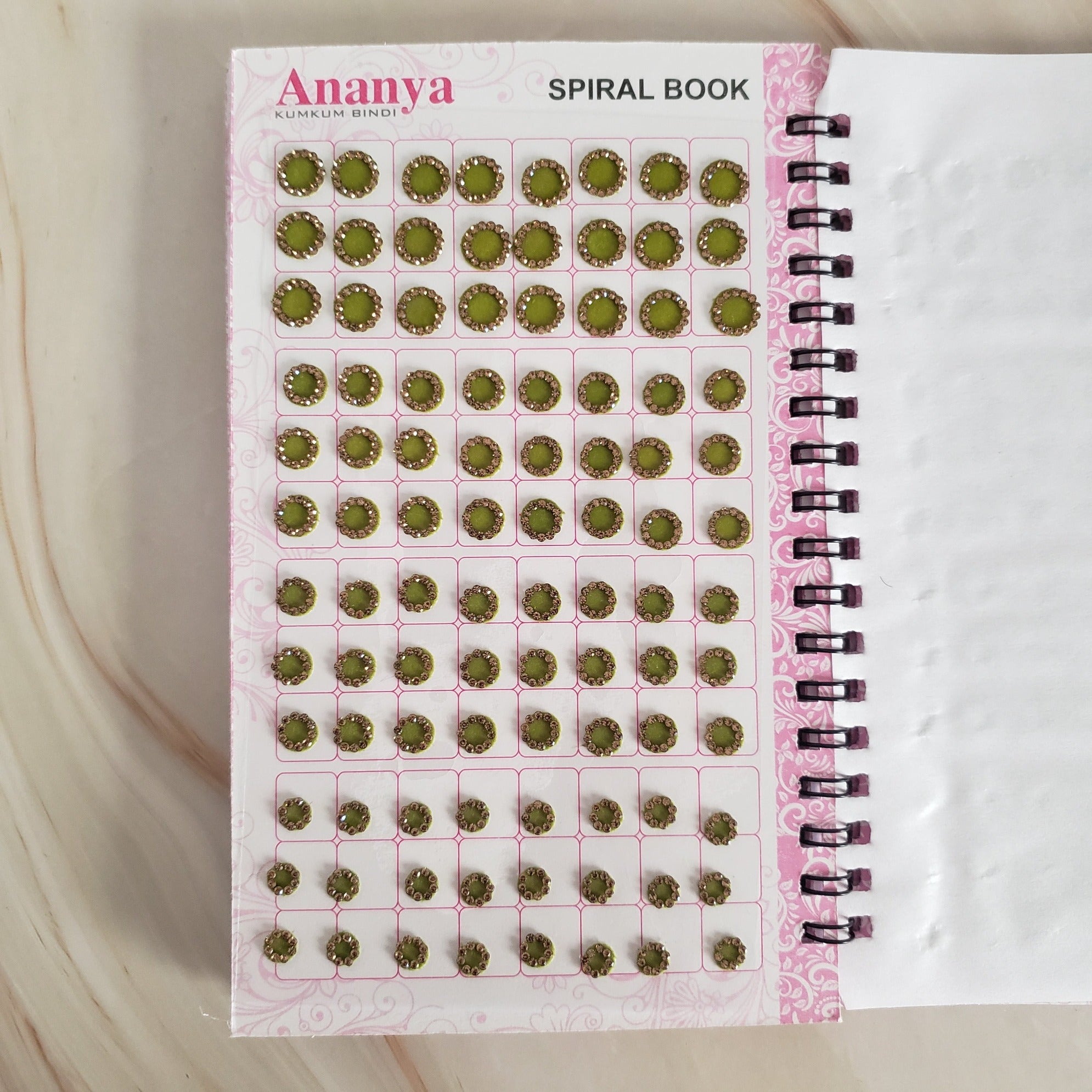 Round Rhinestone Bindi Books