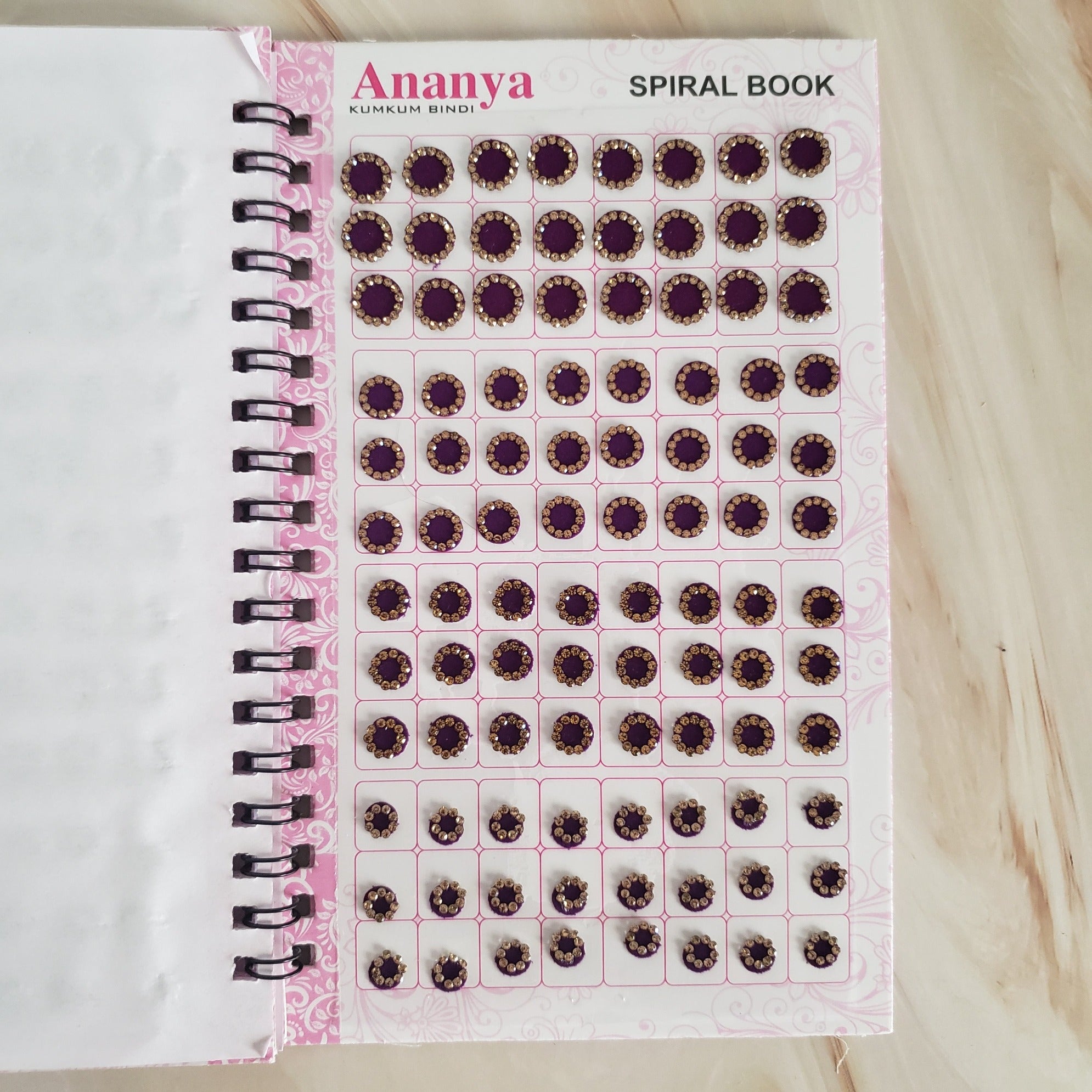 Round Rhinestone Bindi Books