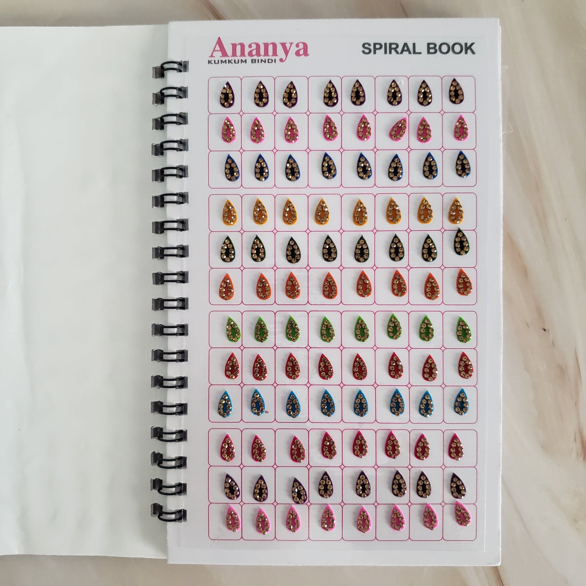 Mix Shaped Bindi Book