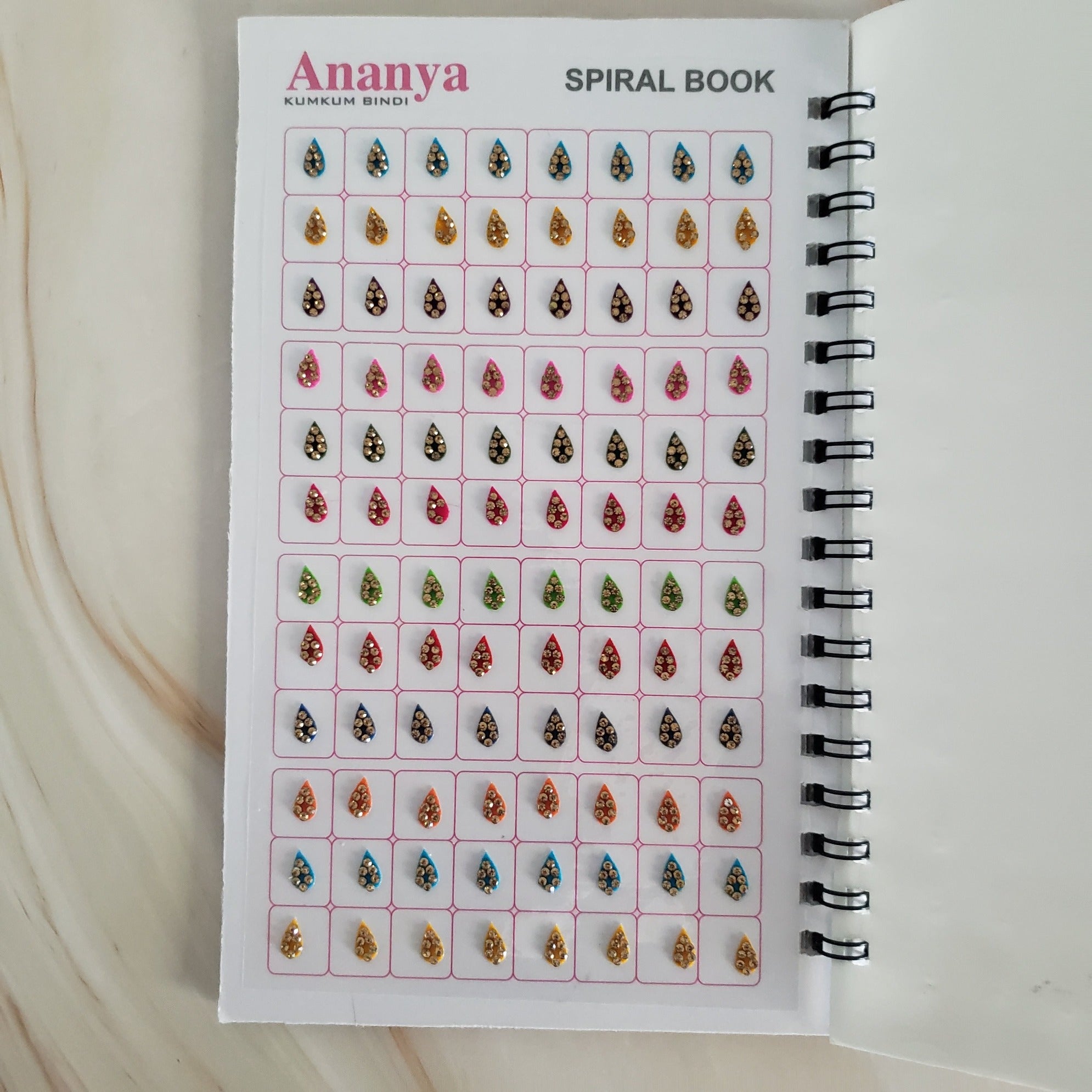 Mix Shaped Bindi Book