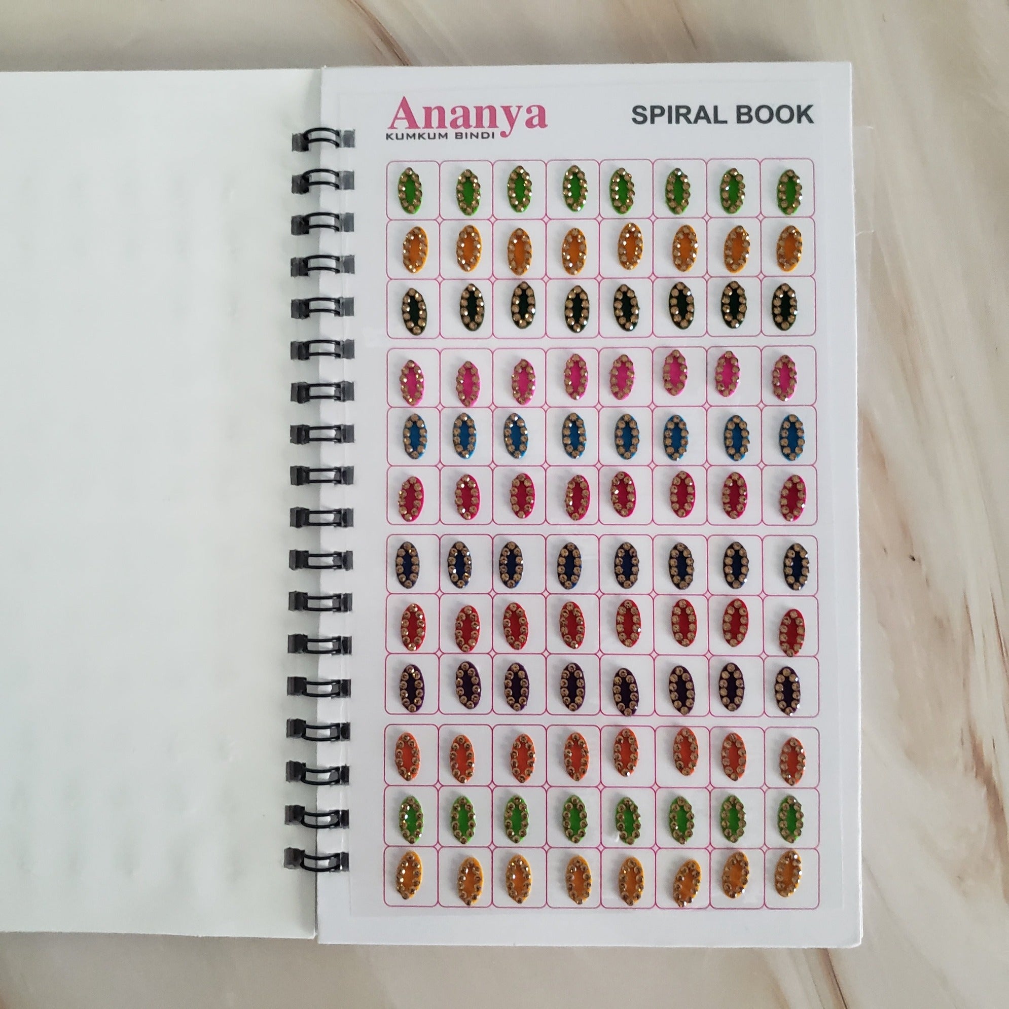 Mix Shaped Bindi Book