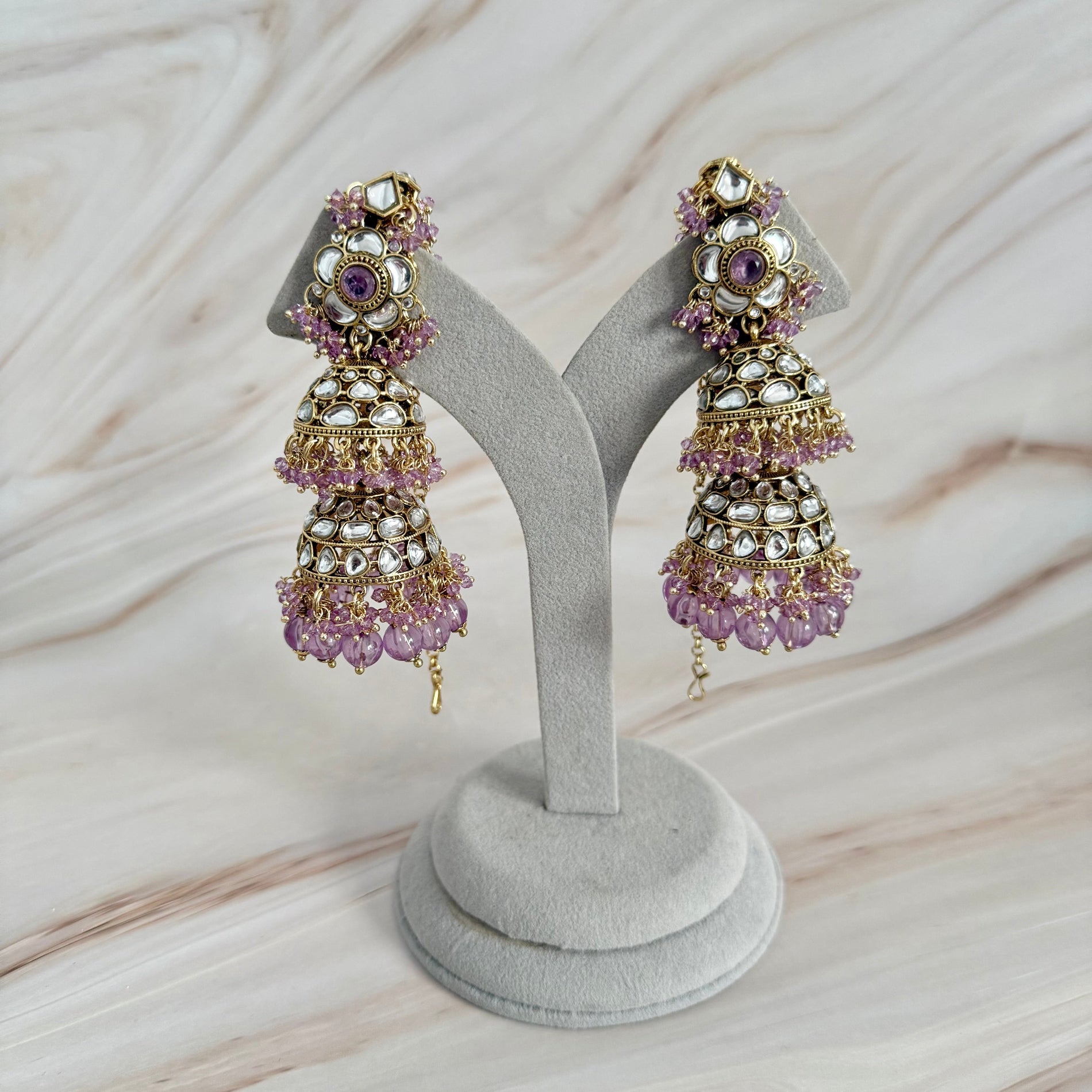Aasiya Earrings with Sahara