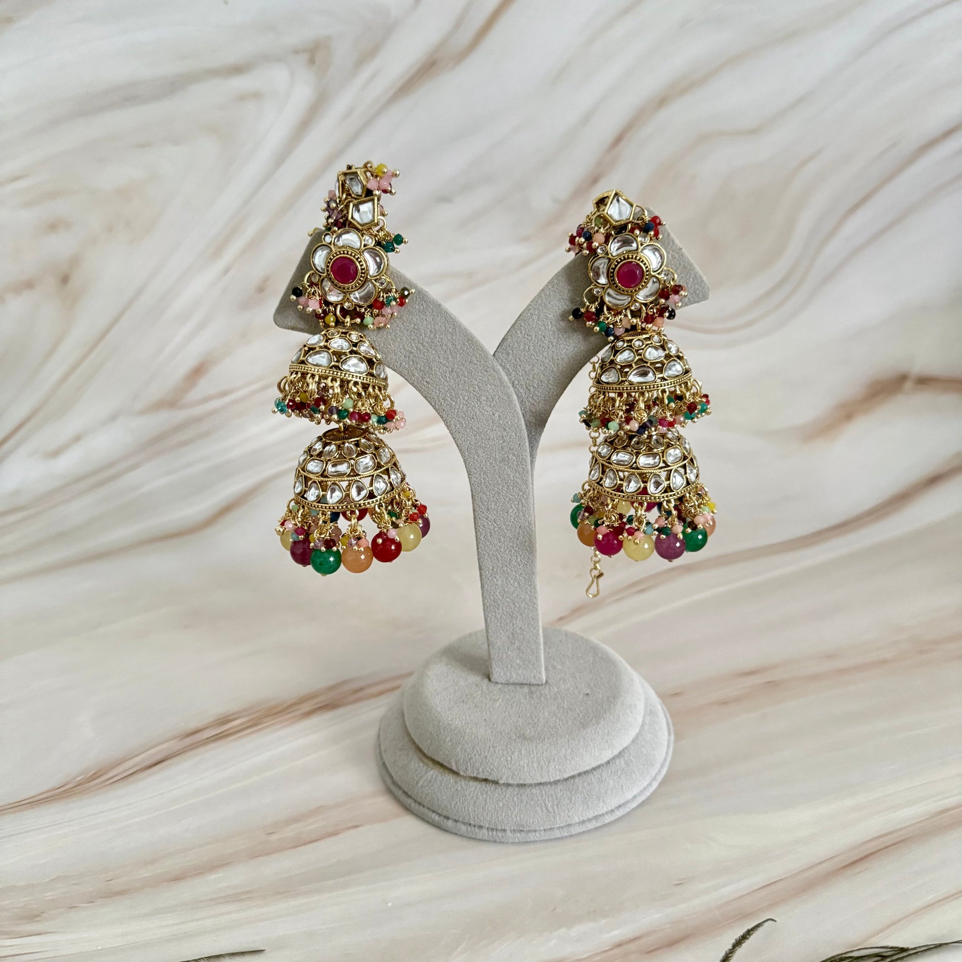 Aasiya Earrings with Sahara
