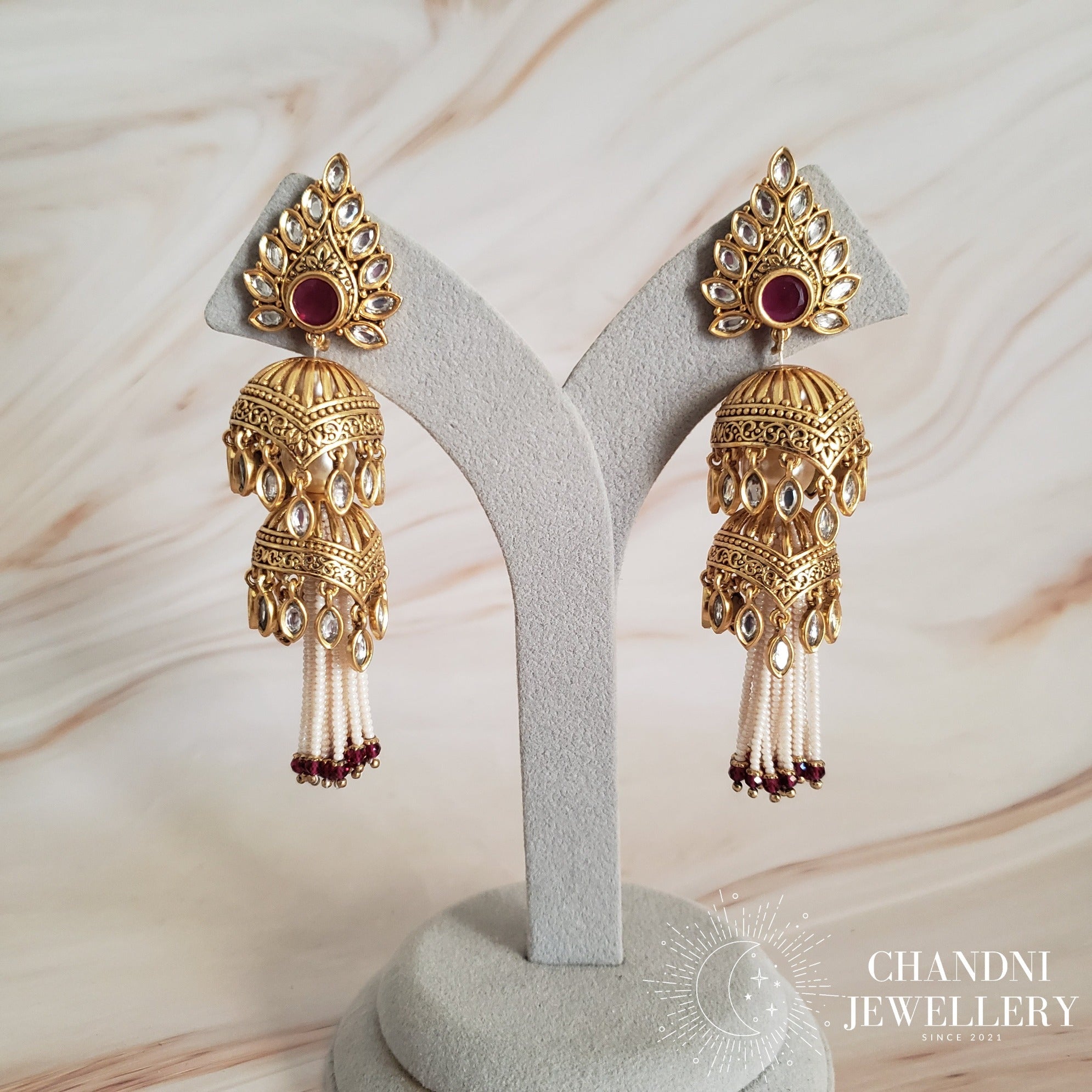 Anjana Earrings - Luxury Range