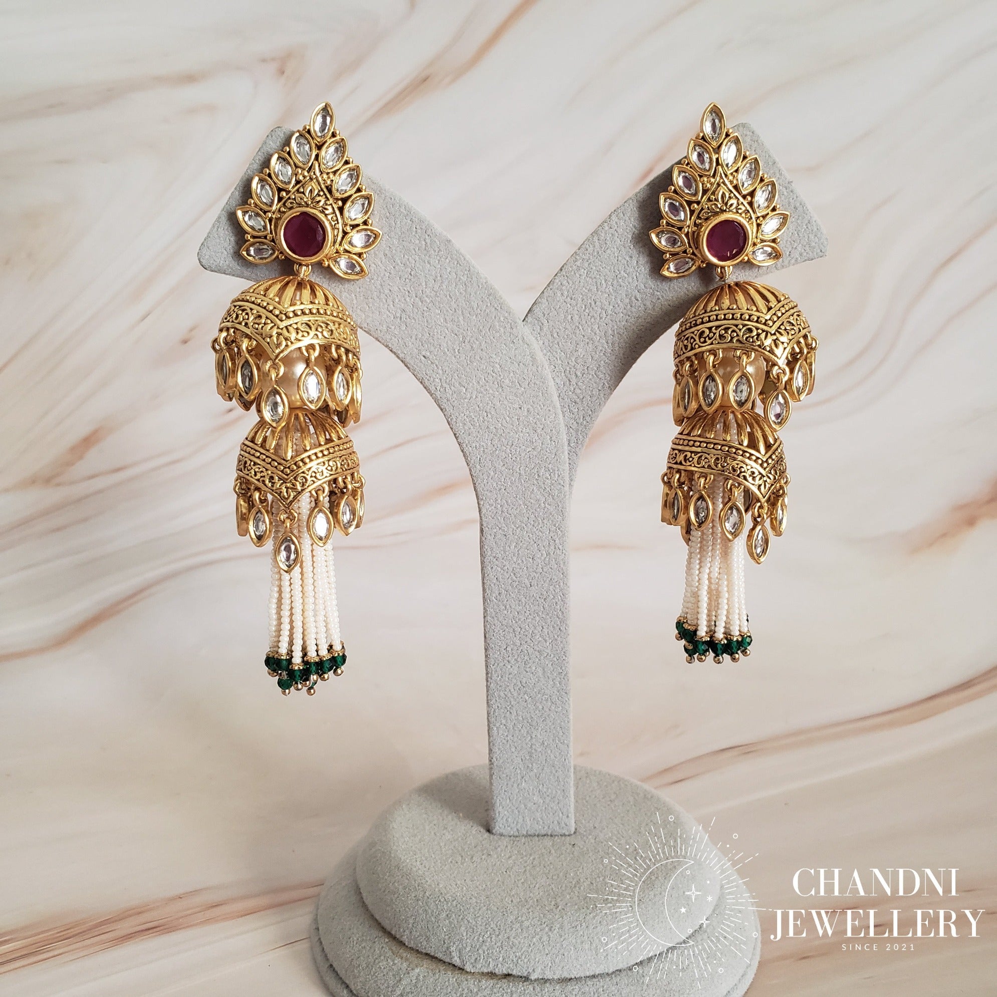 Anjana Earrings - Luxury Range