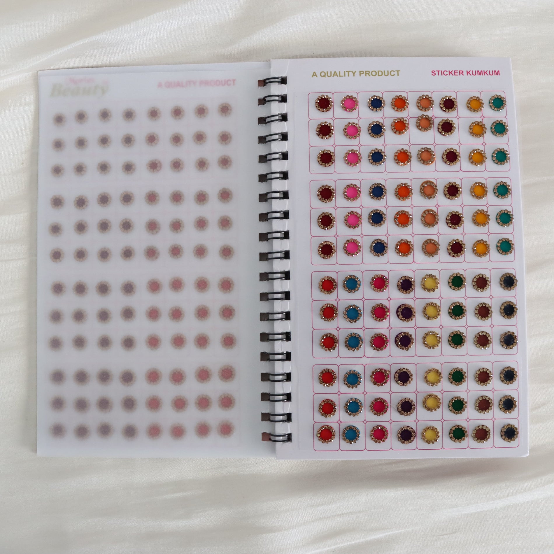 Round Rhinestone Bindi Book 2