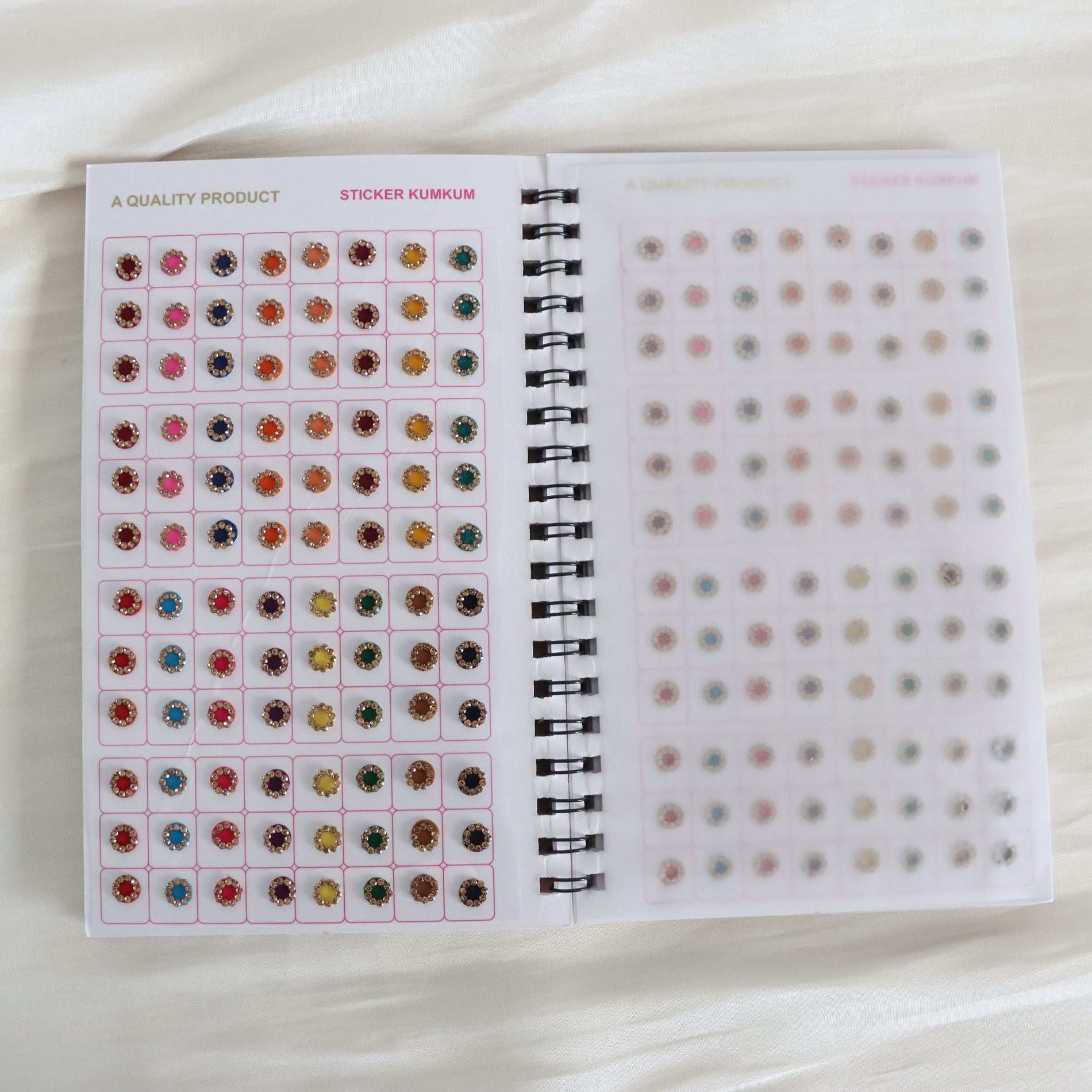 Round Rhinestone Bindi Book 2