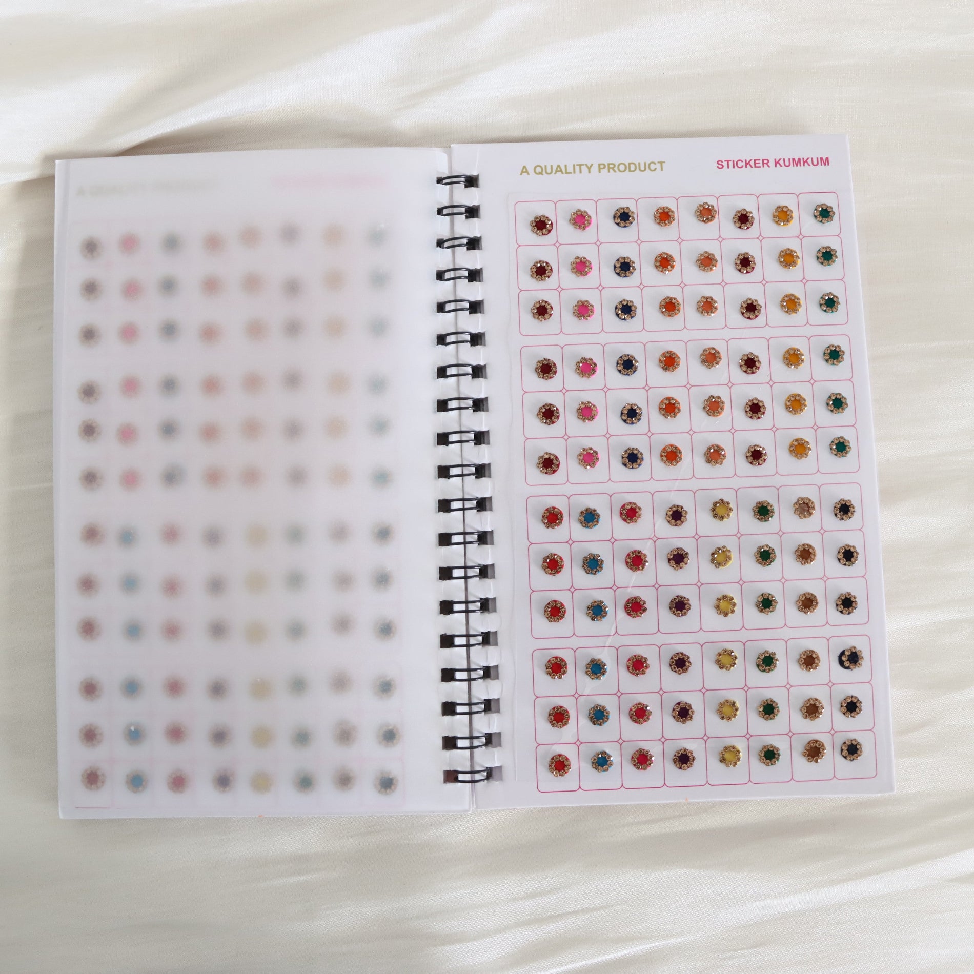 Round Rhinestone Bindi Book 2