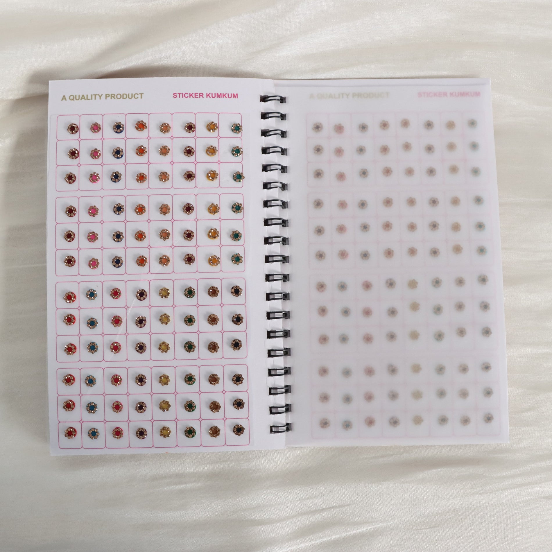 Round Rhinestone Bindi Book 2