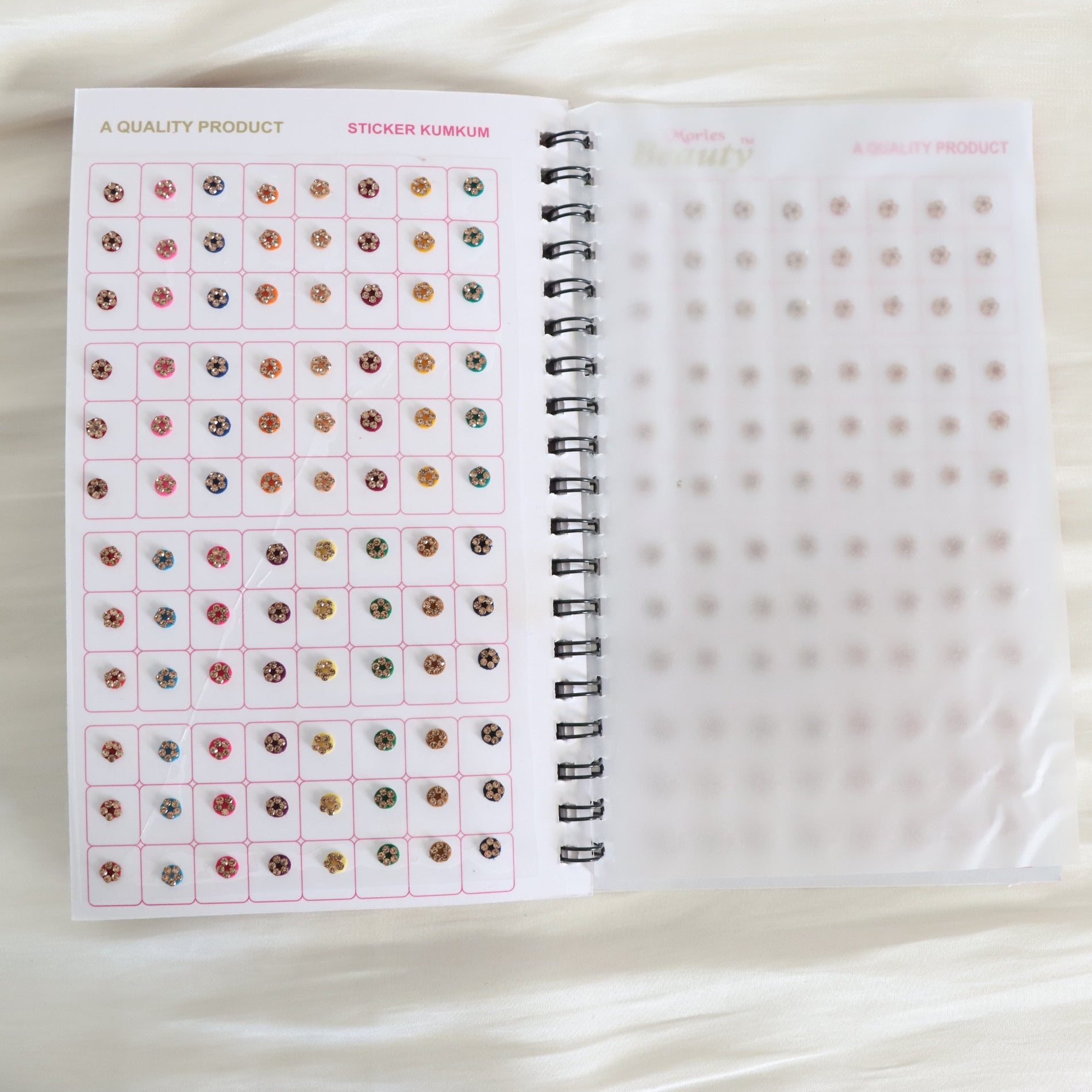 Round Rhinestone Bindi Book 2