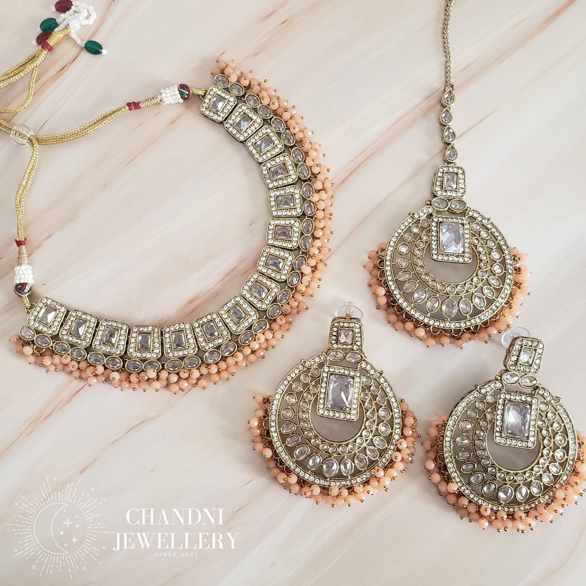 Nilam Necklace Set