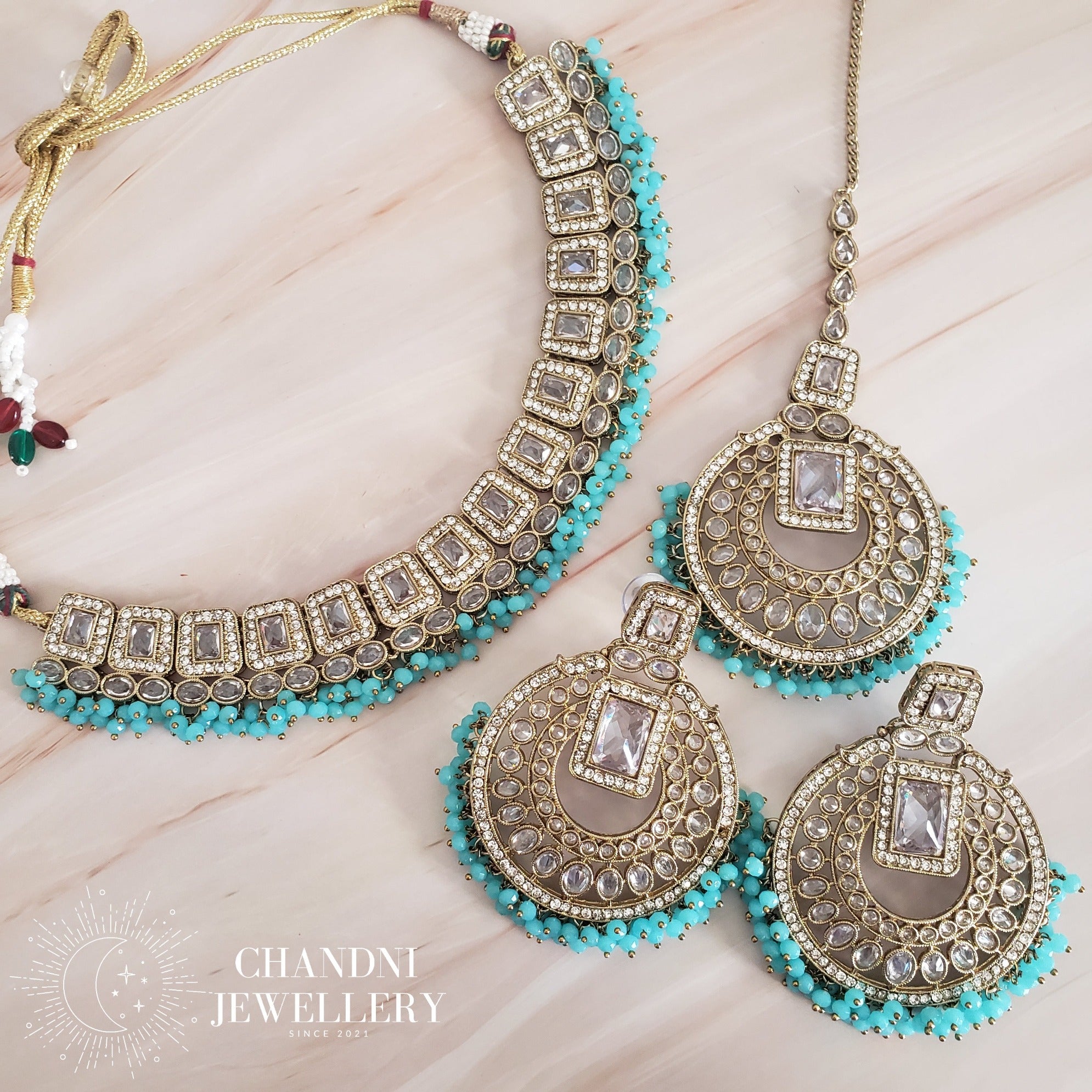 Nilam Necklace Set