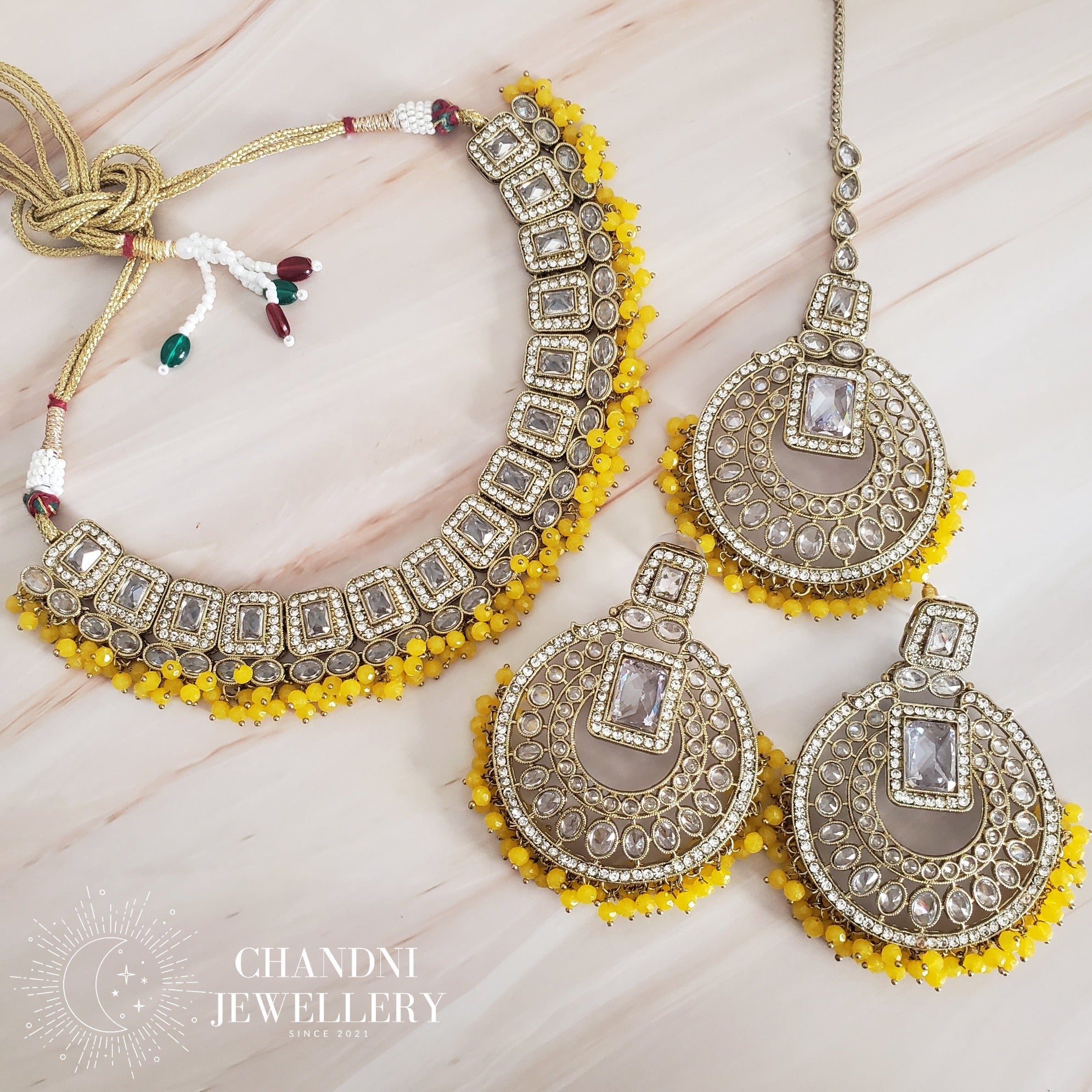 Nilam Necklace Set