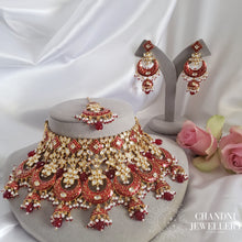Load image into Gallery viewer, Shraya Necklace Set- Luxury Set
