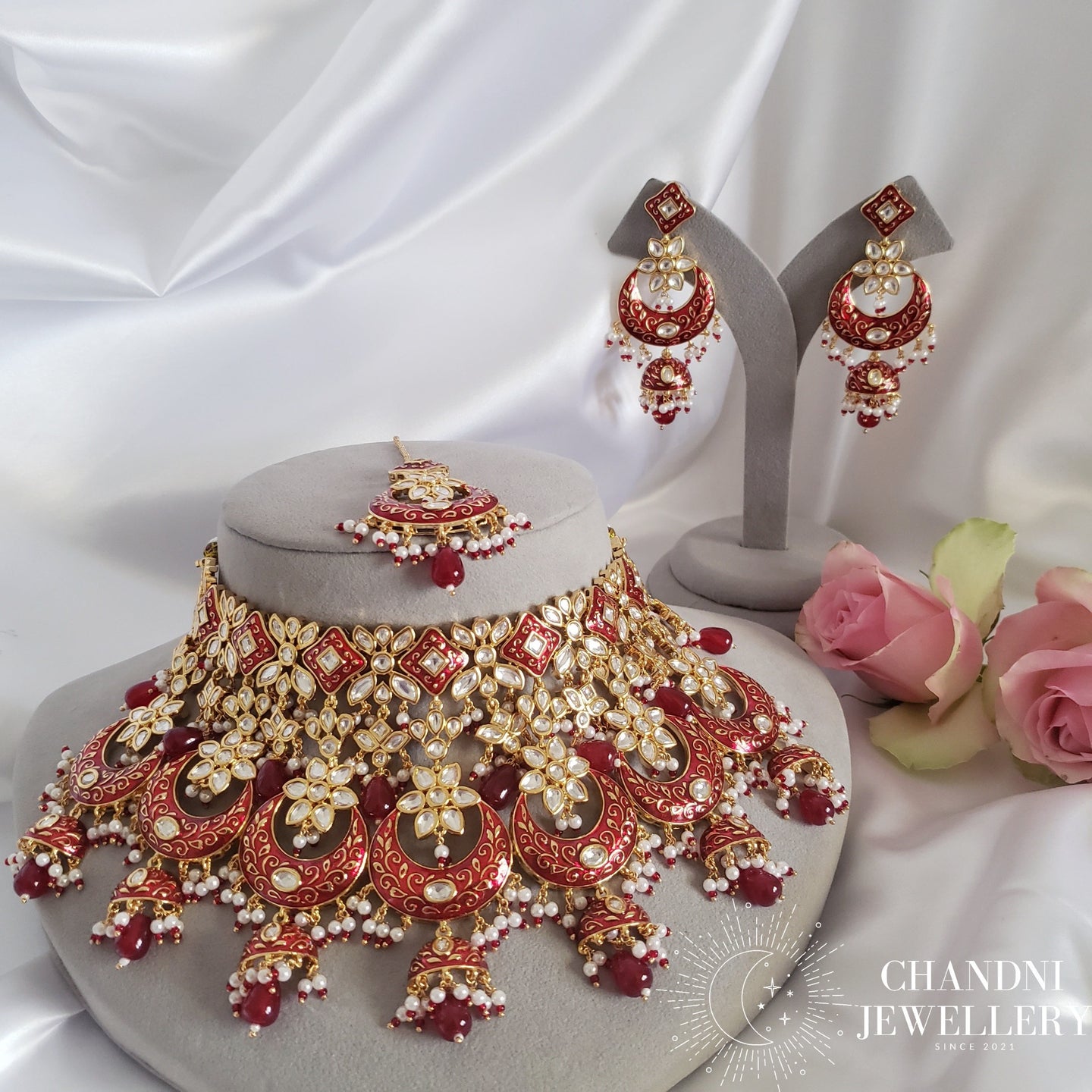 Shraya Necklace Set- Luxury Set