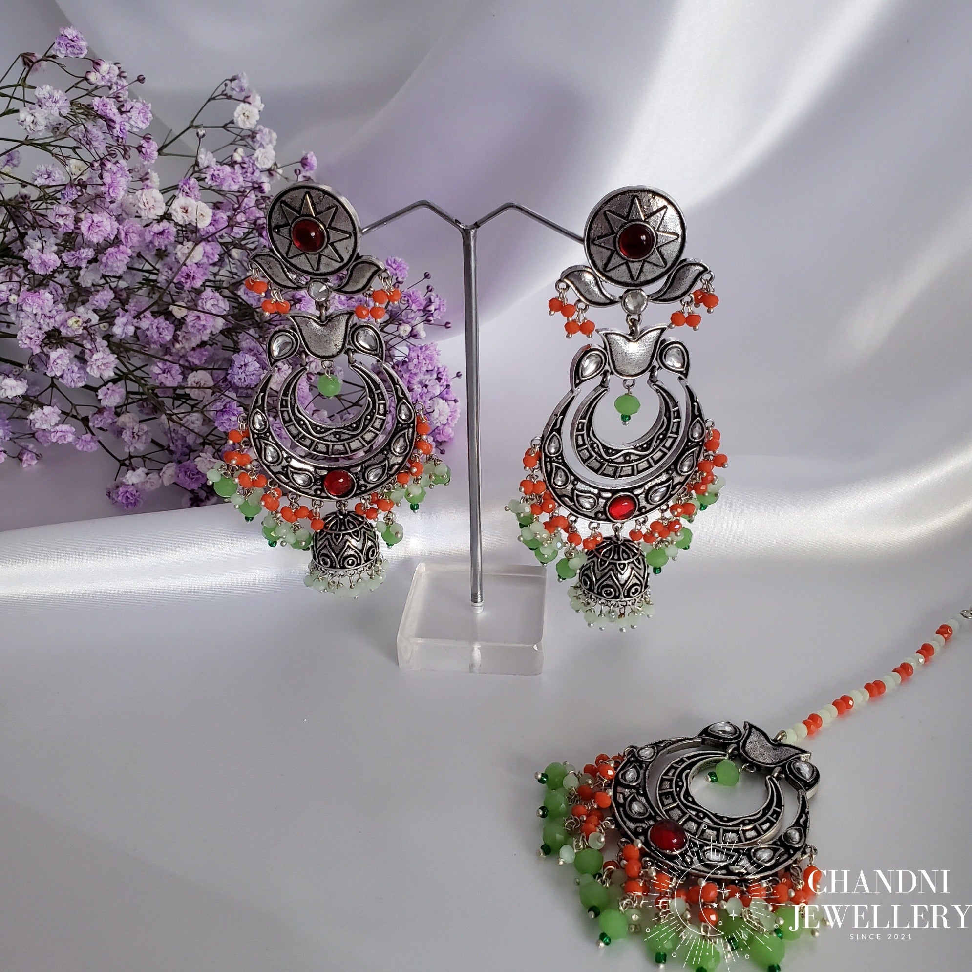 Anila Earring and Tikka Sets