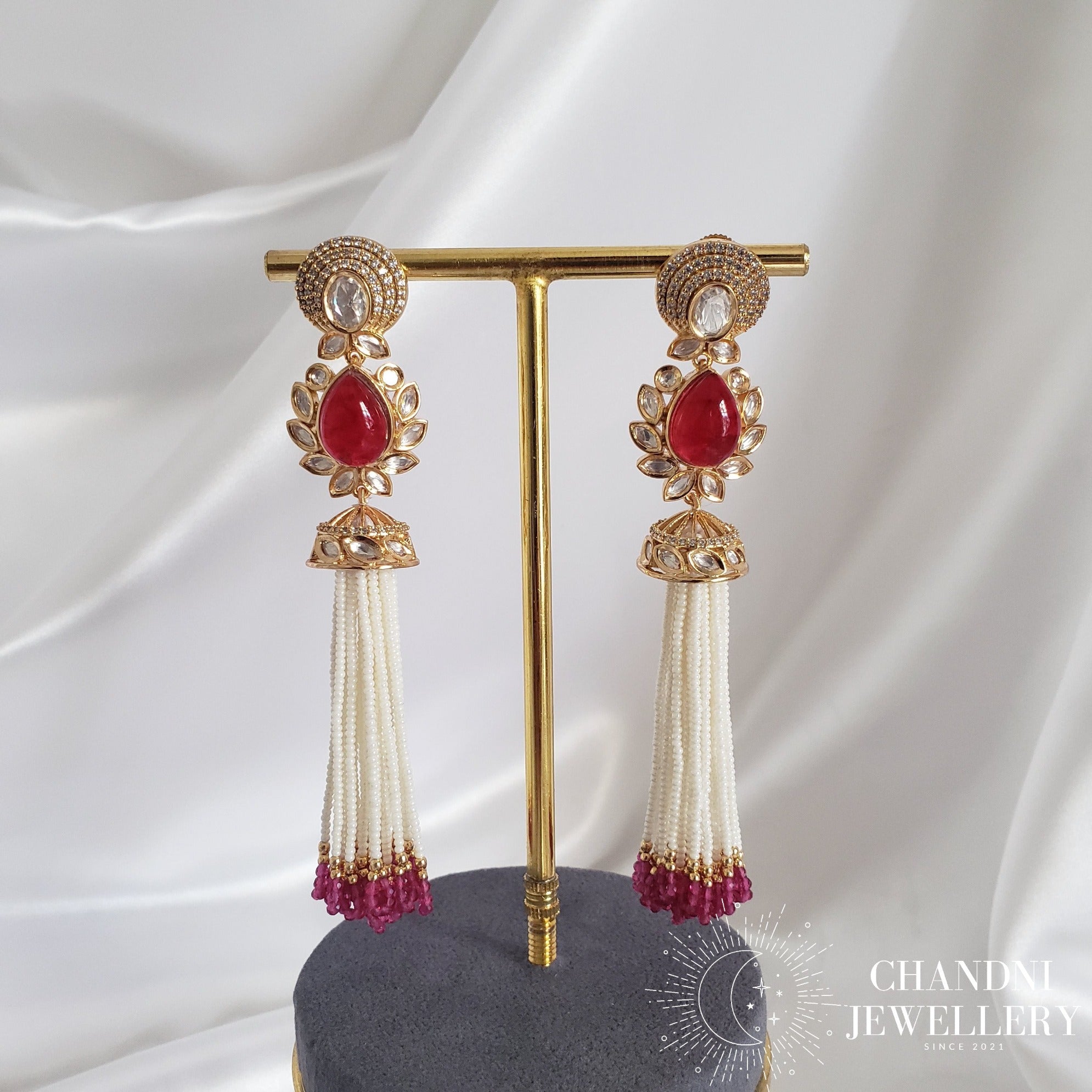 Jaina Earrings - Luxury Range