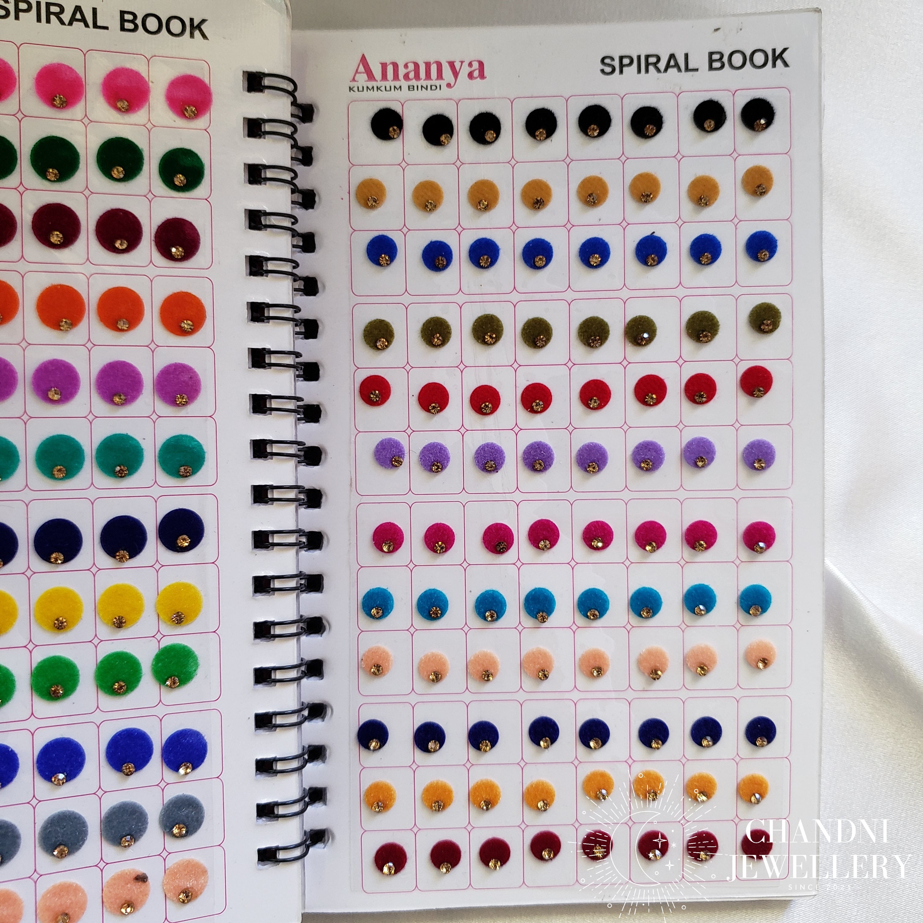 Simple Velvet Bindi Book